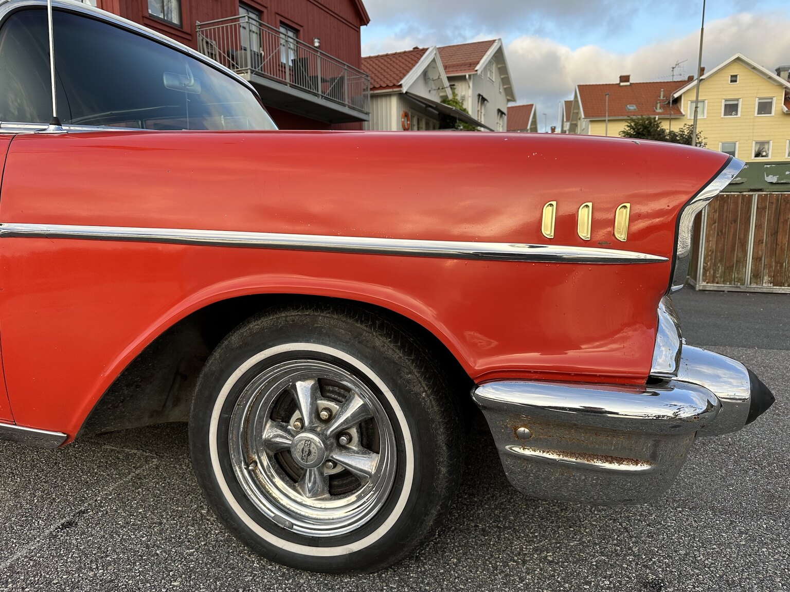 Exteriörbild på 1957 Chevrolet Bel Air (18)