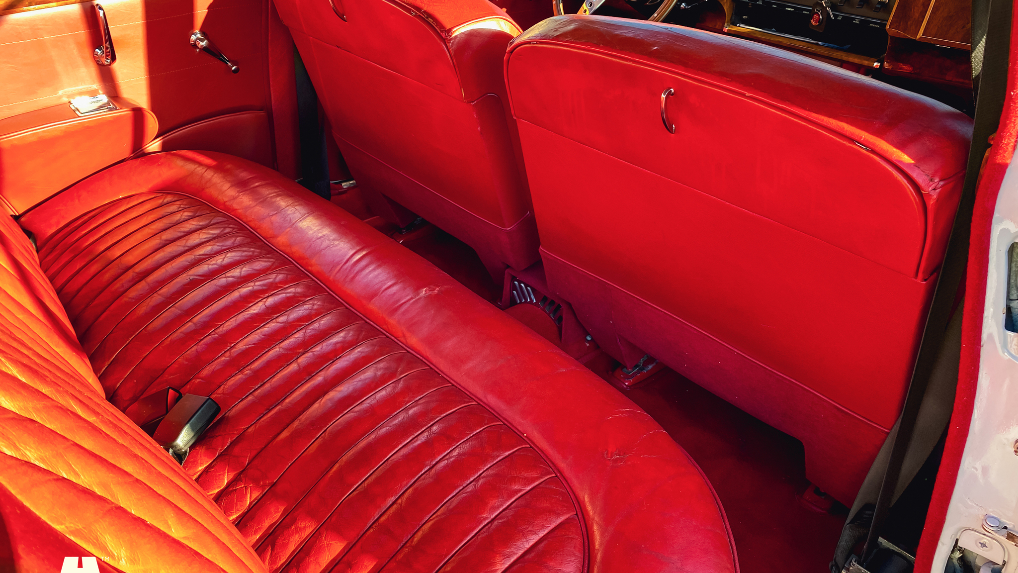 Innenraumfoto von 1961 Jaguar Mark 2