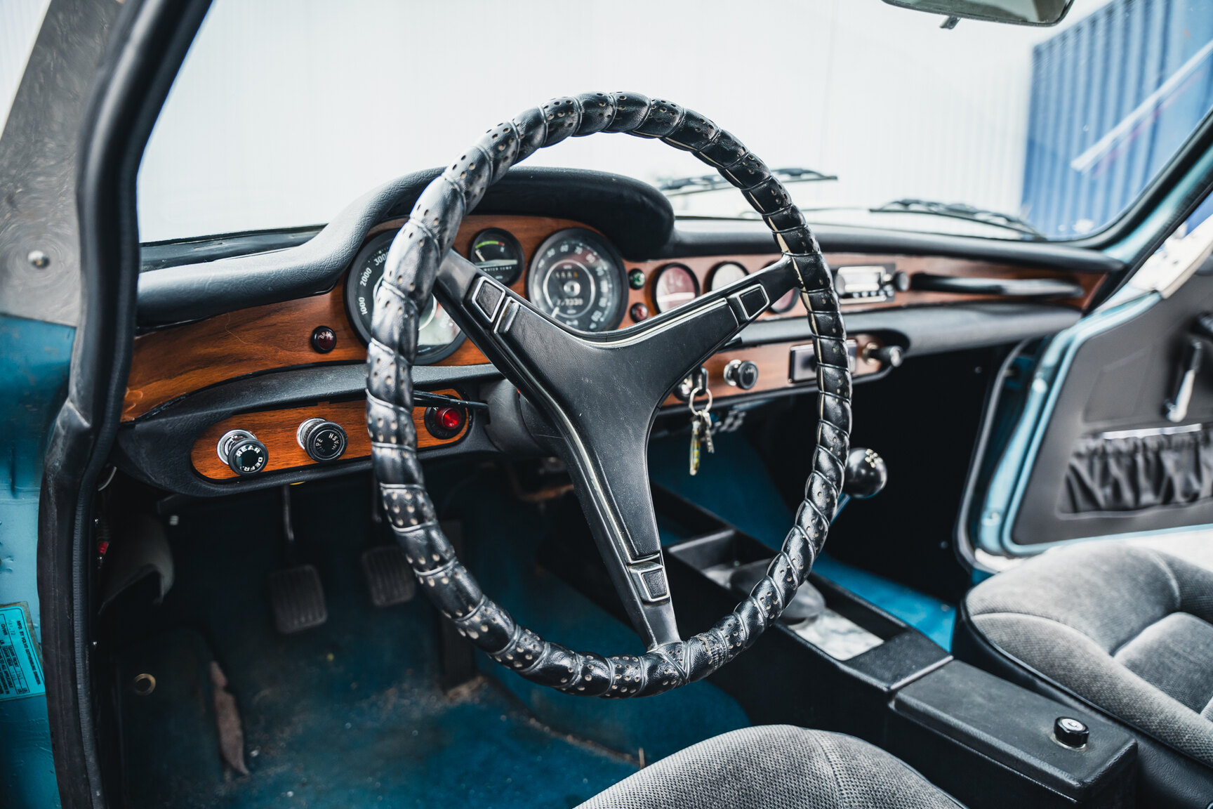 Interiörbild 1972 Volvo 1800 ES