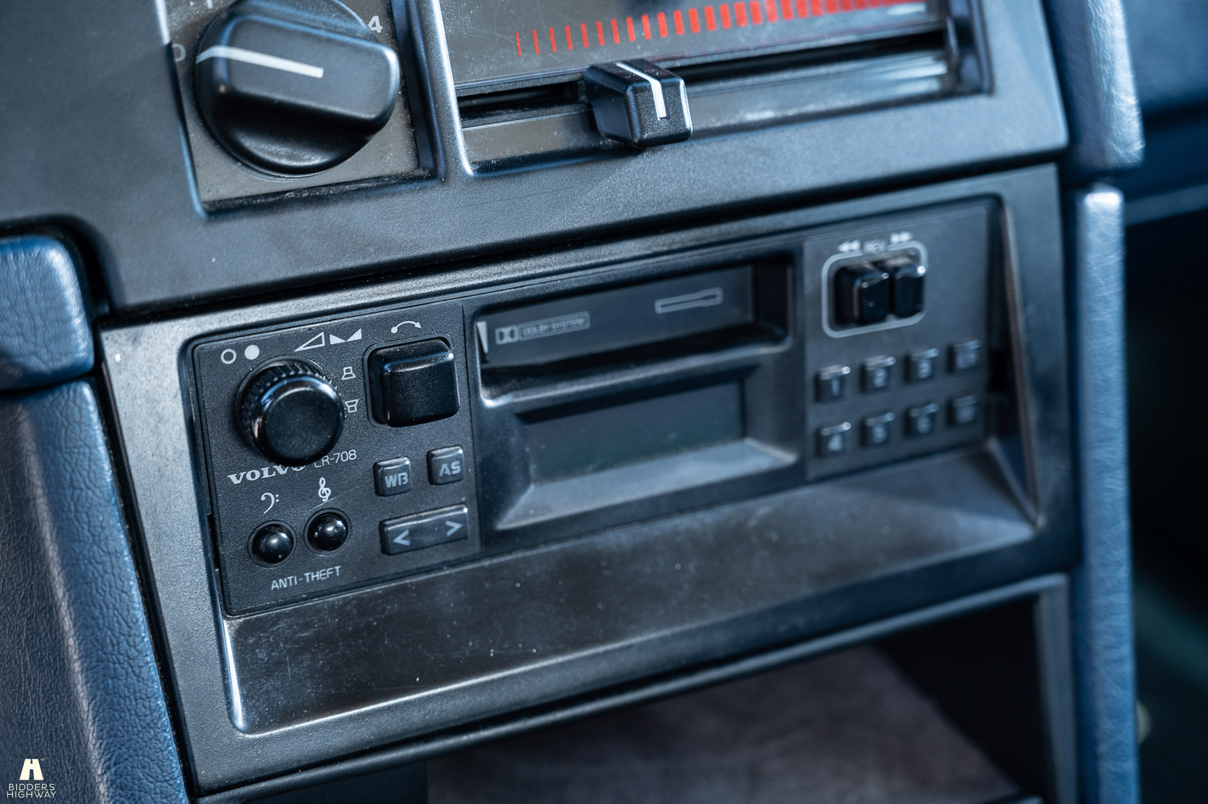 Interiörbild 1988 Volvo 740 GL