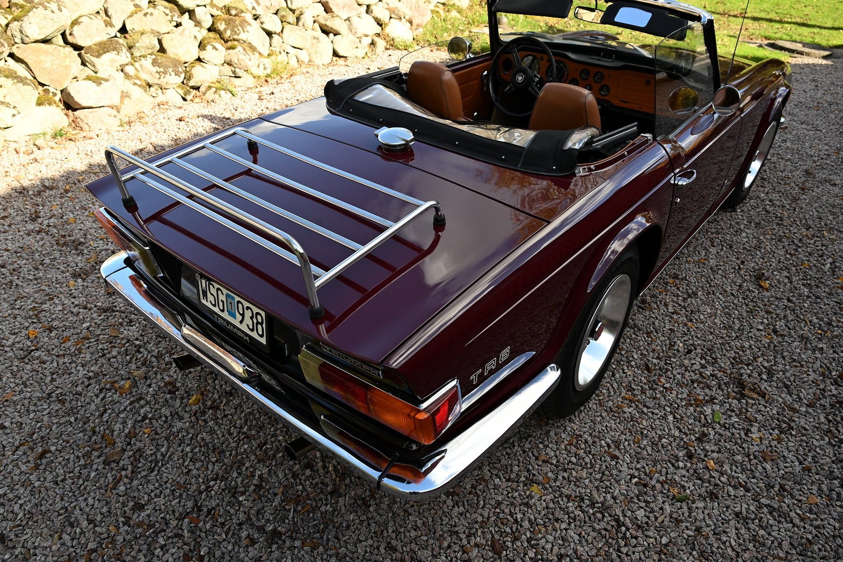 Exterior image of 1971 Triumph TR6