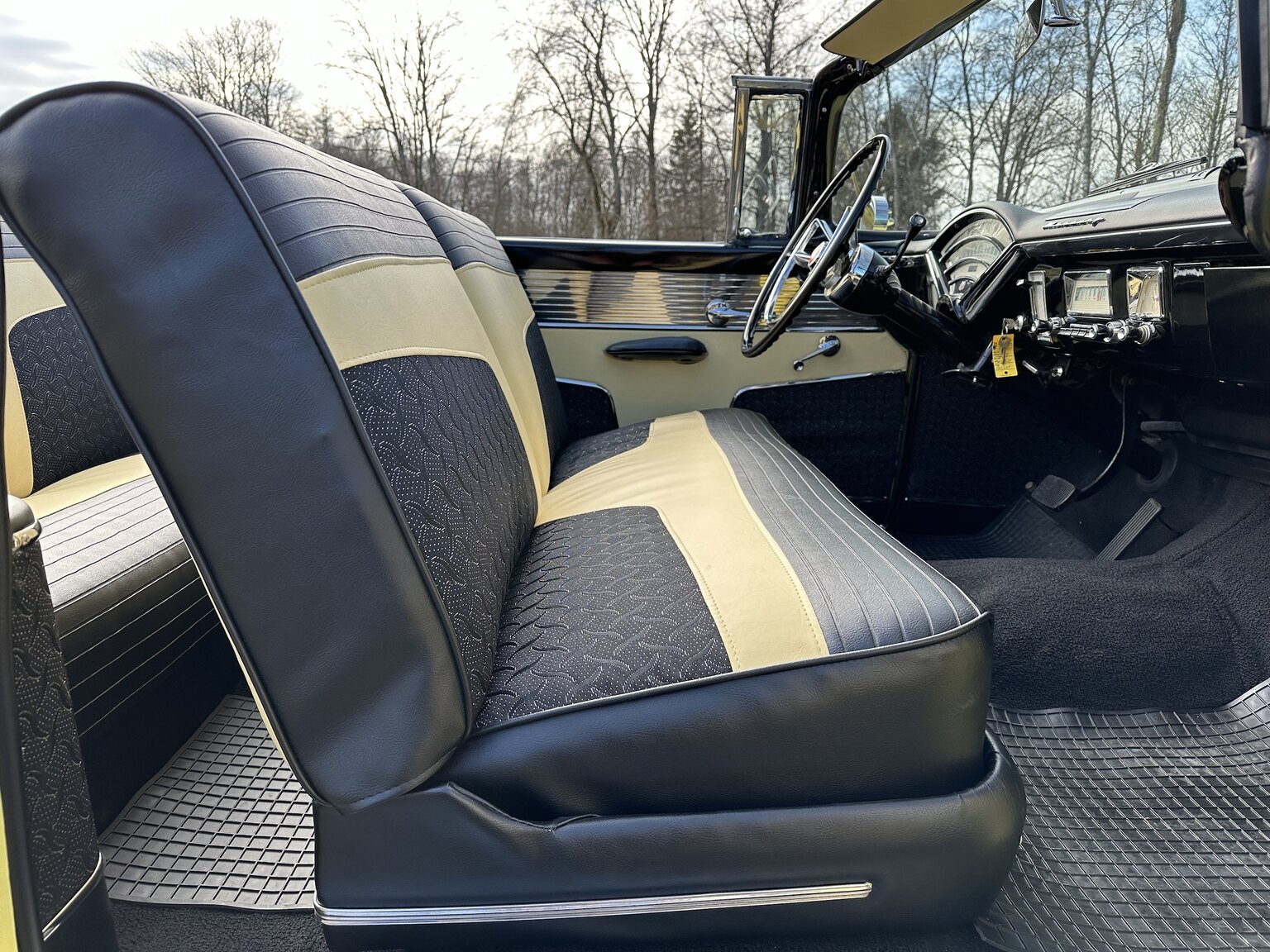 Interiörbild 1955 Mercury Montclair