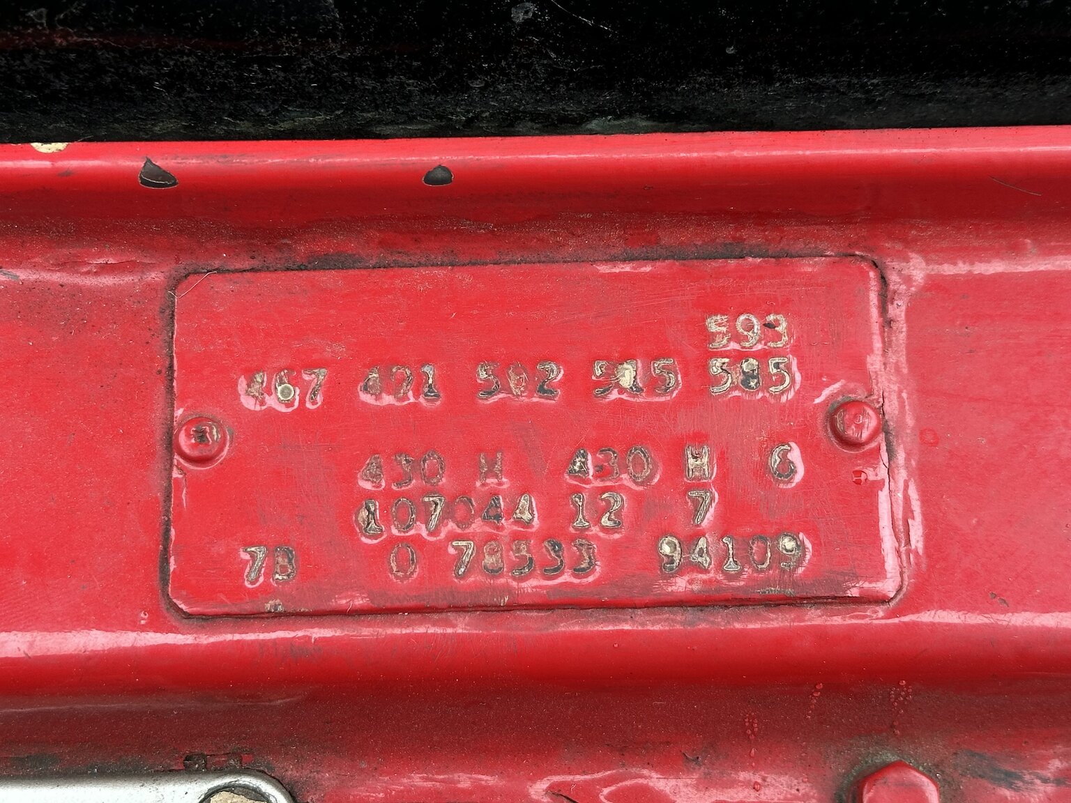 1973 Mercedes-Benz 450 SL, Mekanik