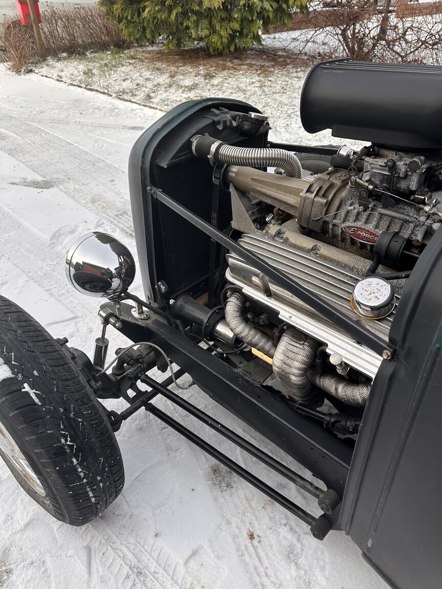Image of 1929 Ford A "HotRod" mechanics