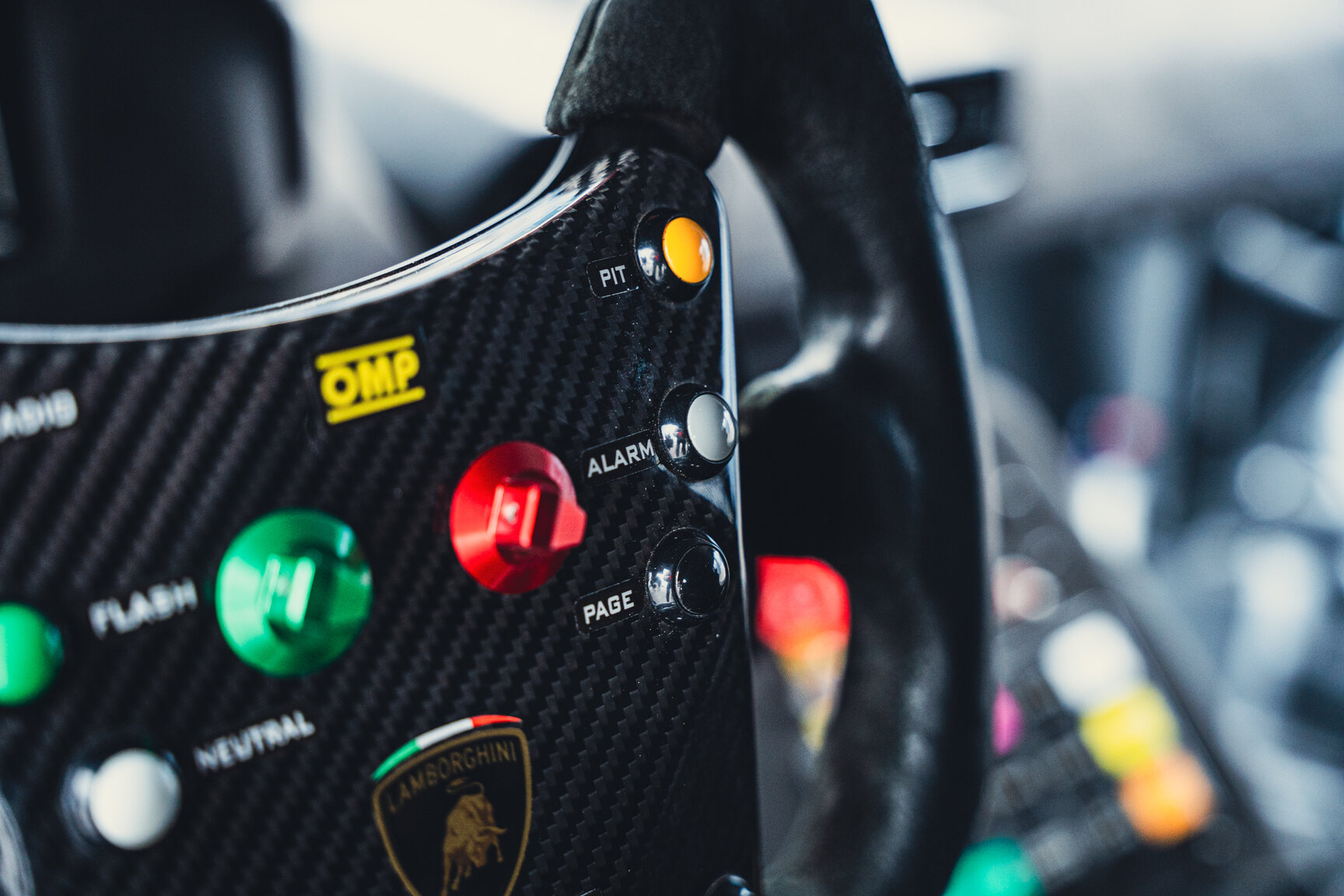 Interiörbild 2017 Lamborghini Huracan Supertrofeo LP620-2