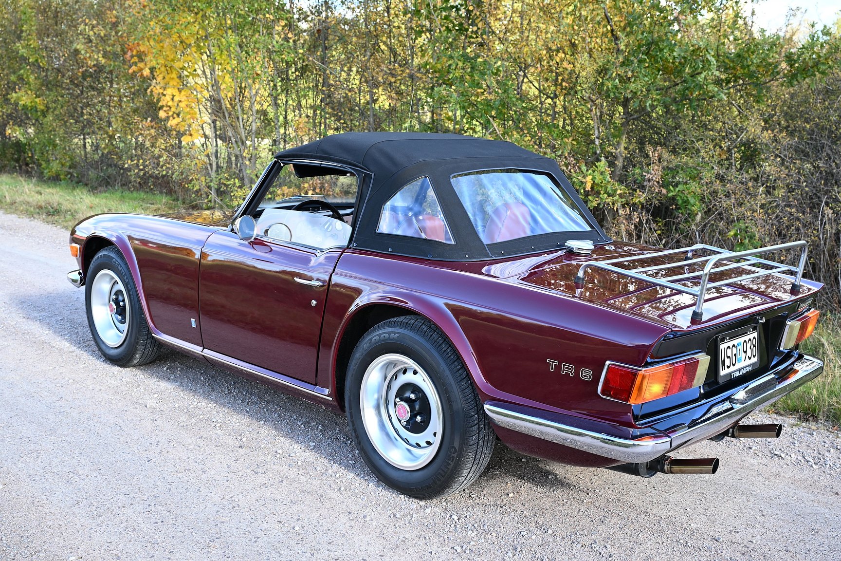 Exterior image of 1971 Triumph TR6