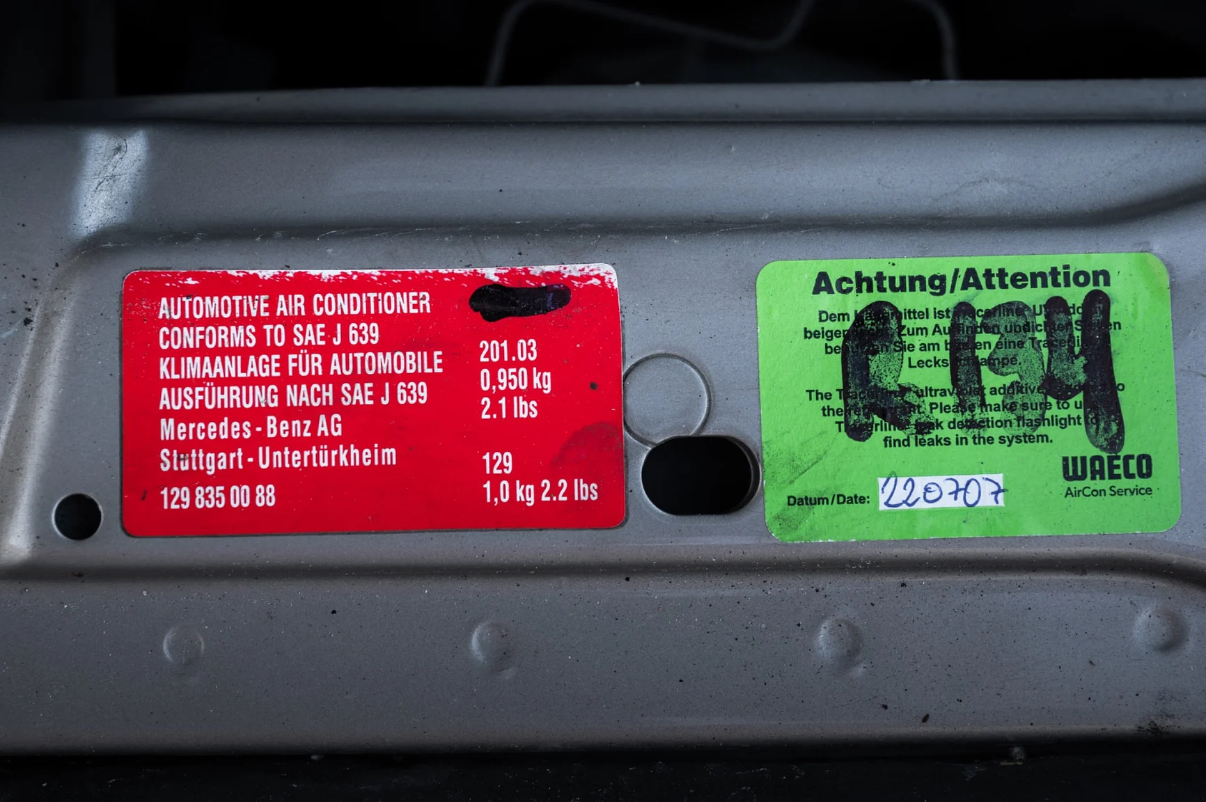 Documentation for 1991 Mercedes-Benz 500 SL (31)