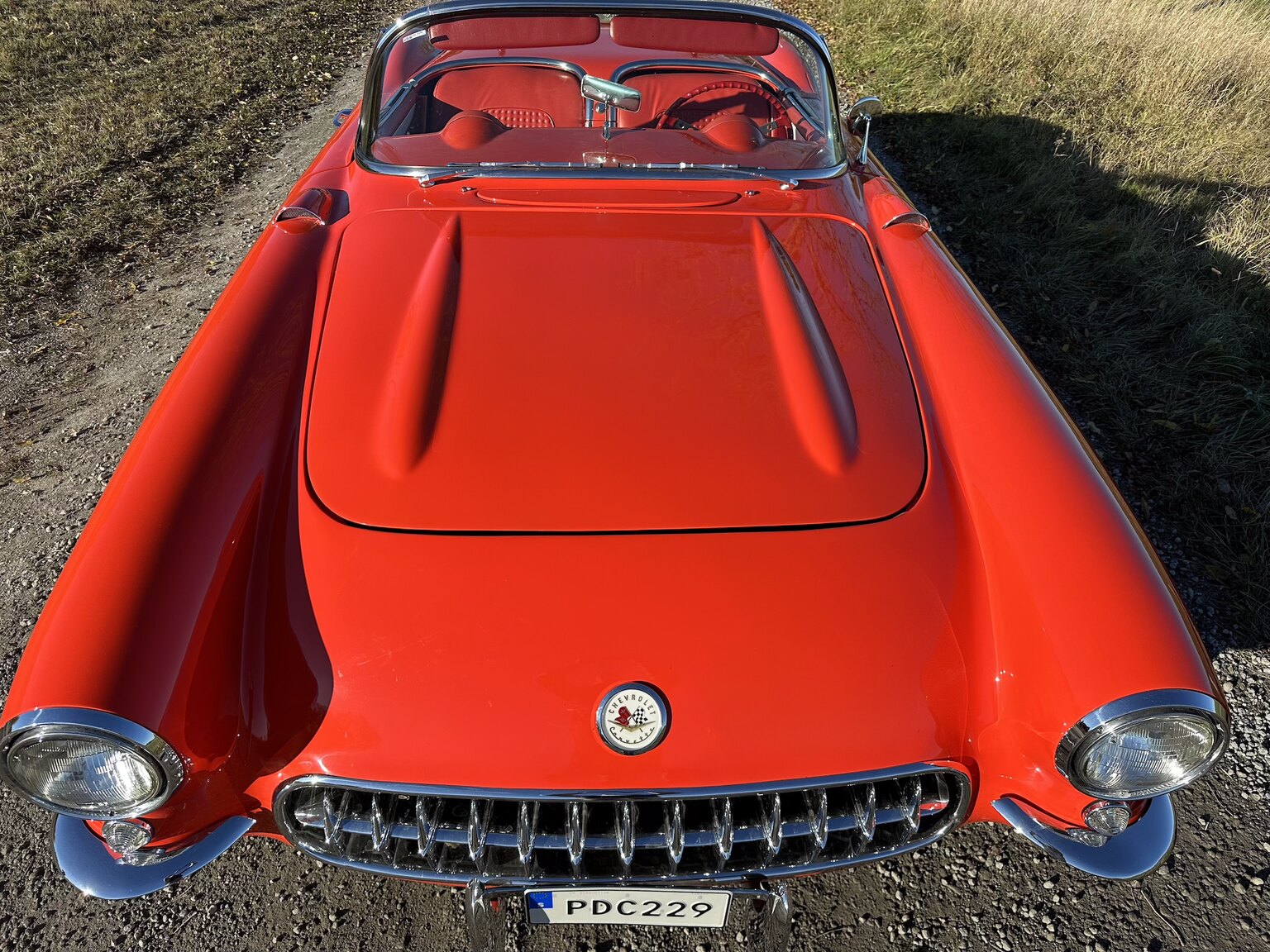 Exterior image of 1956 Chevrolet Corvette 