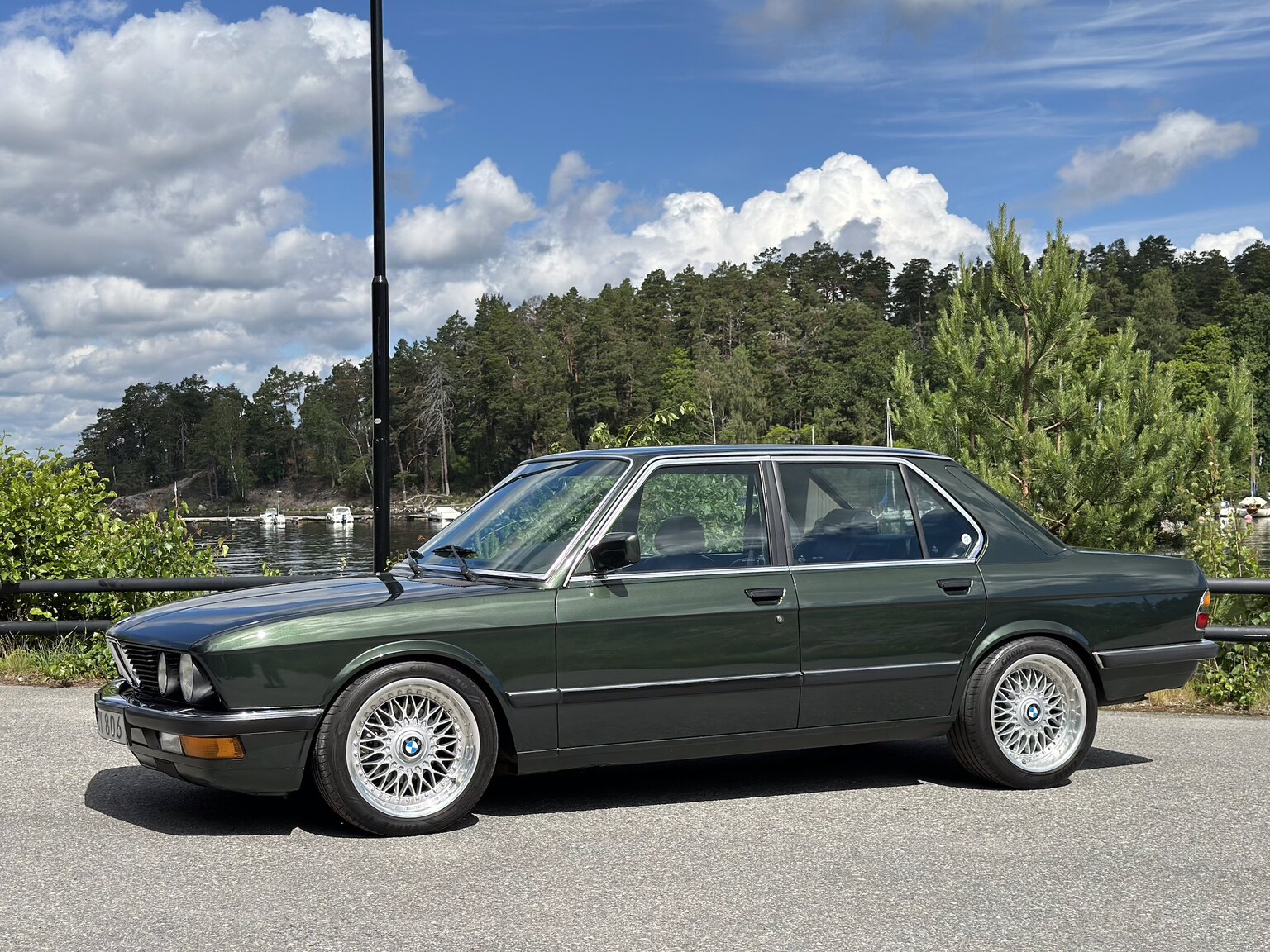 Interiörbild 1985 BMW 525E