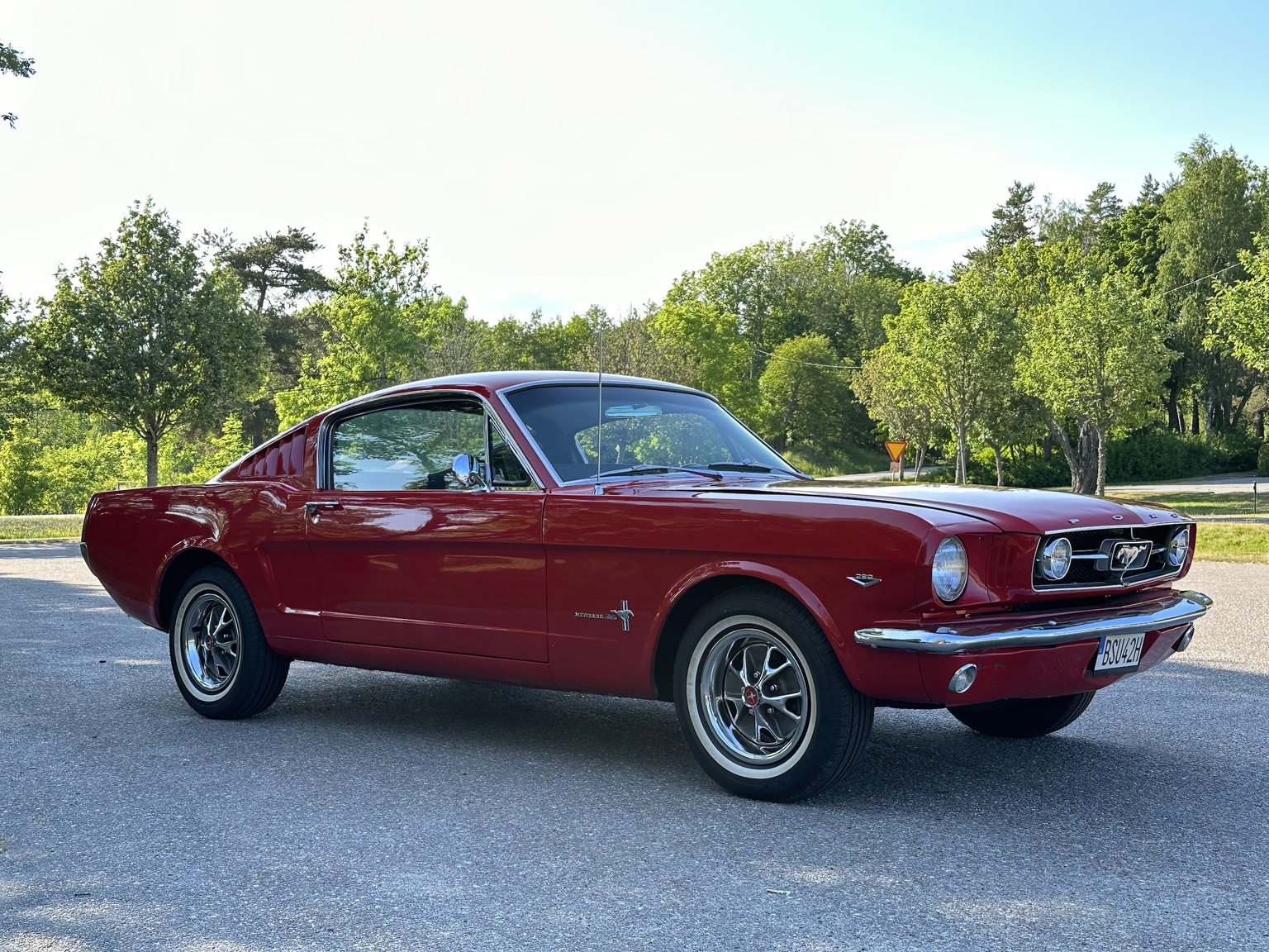 Exterior image of 1965 Ford Mustang 289 Fastback