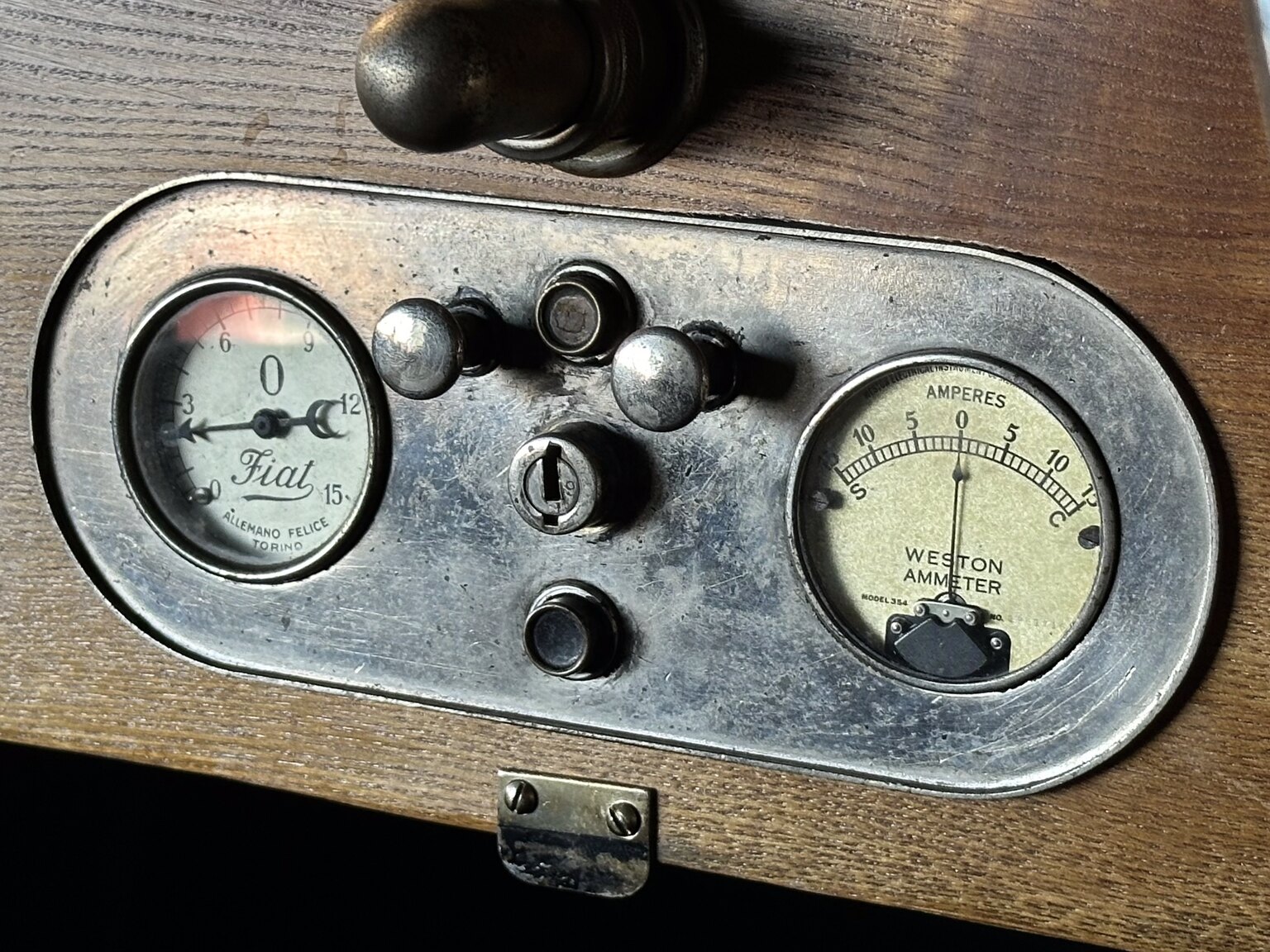 Innenraumfoto von 1925 Fiat 1925 Sport