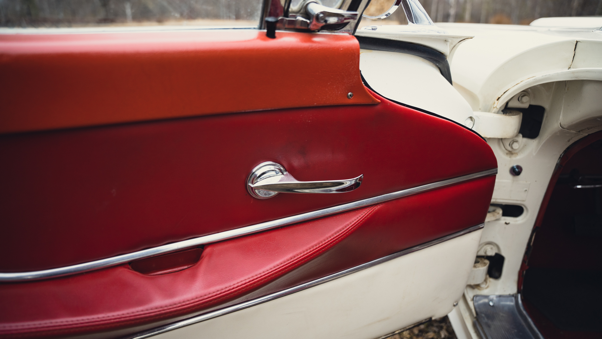 Innenraumfoto von 1959 Ford Thunderbird hardtop