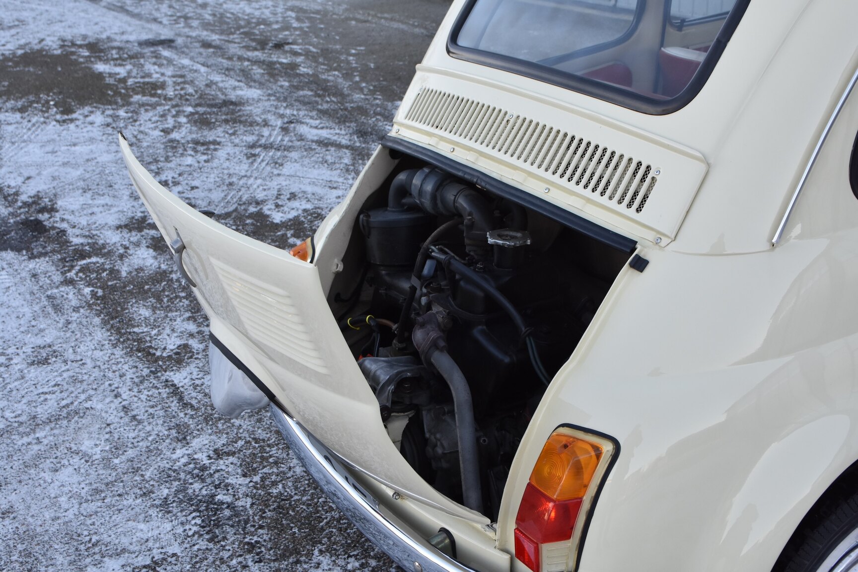 1968 Fiat 500, Mekanik