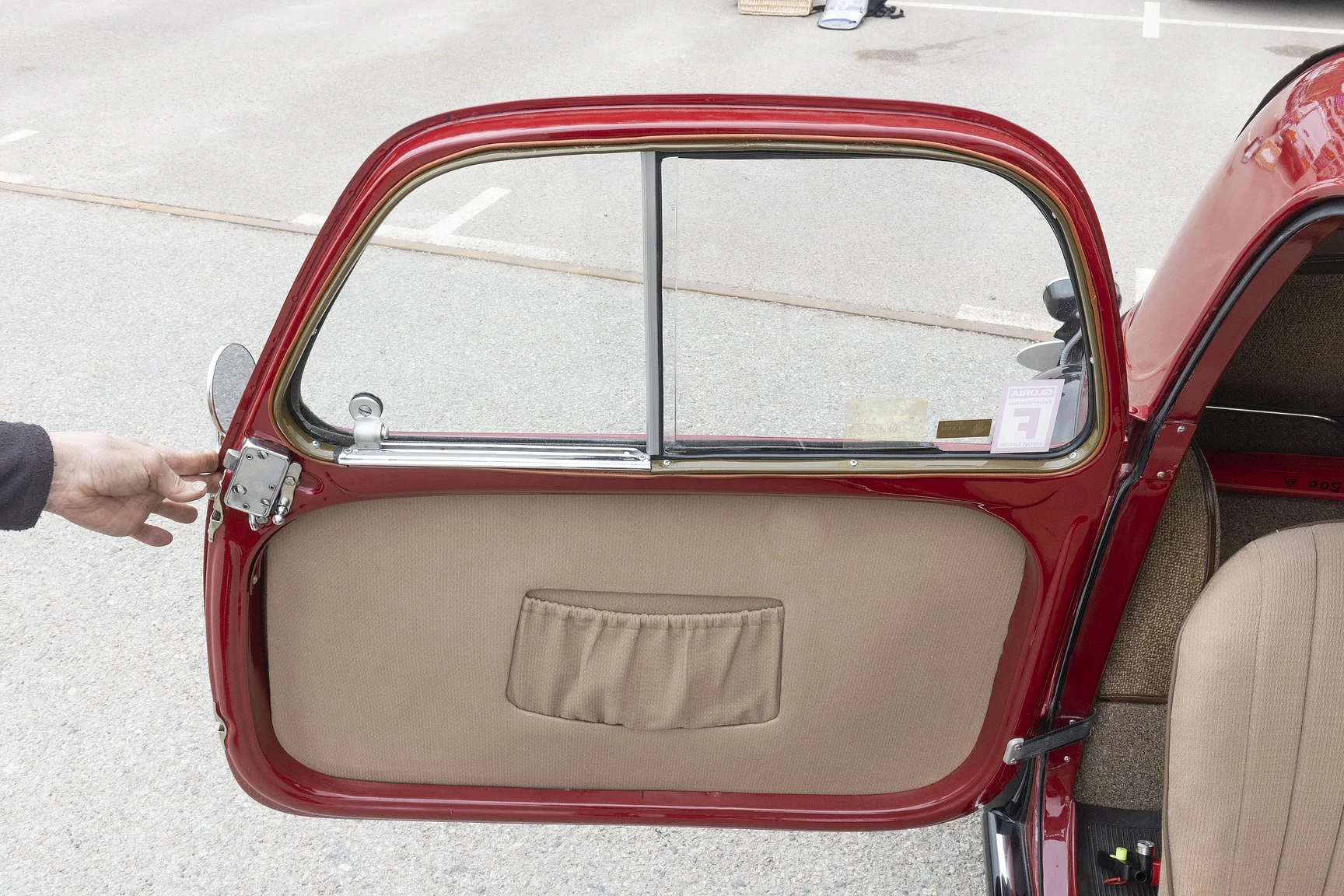 Innenraumfoto von 1947 Fiat 500A Topolino Convertible - NO RESERVE (10)