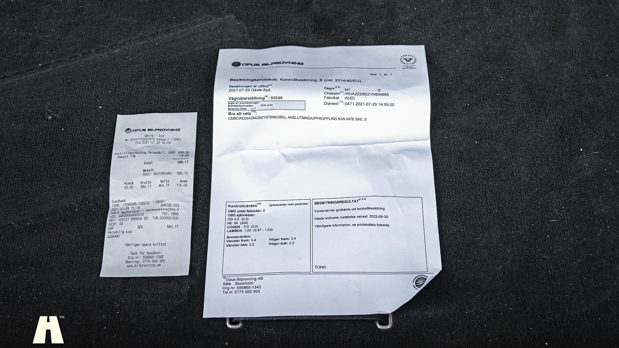 Documentation for 2001 Audi RS4 B5 (8)