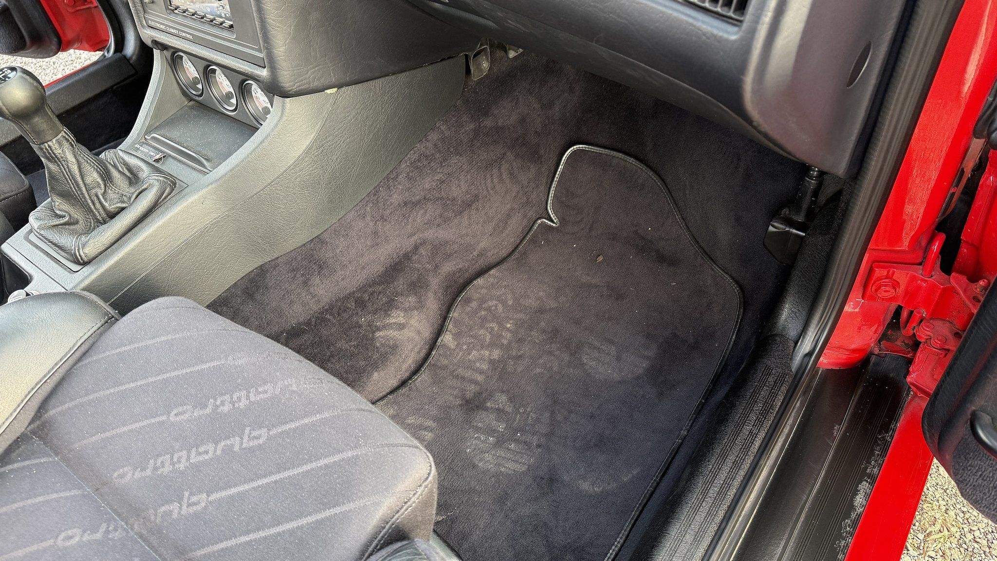 Interiörbild 1992 Audi quattro S2 Abt C5