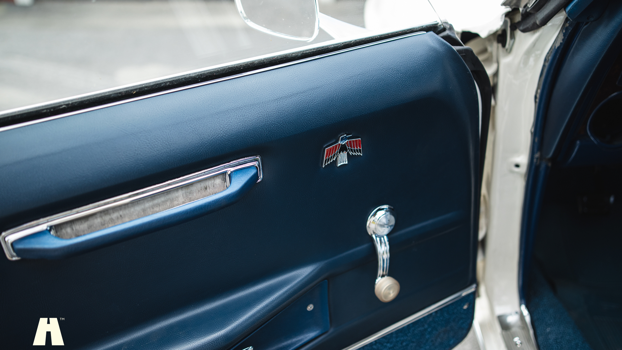 Interior image of 1969 Pontiac Firebird convertible 