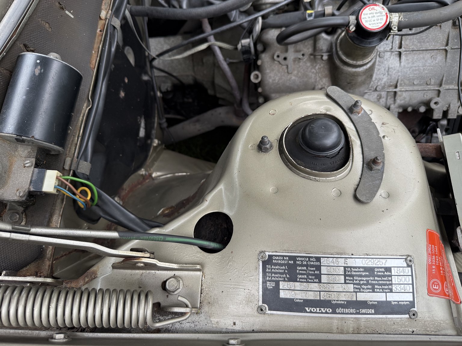 Image of 1976 Volvo 264 V6 GL Automatisk mechanics