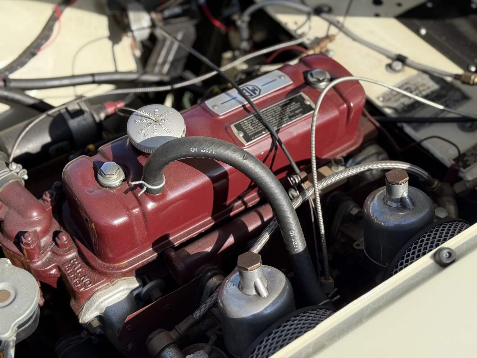 1959 MG MGA 1500, Mekanik