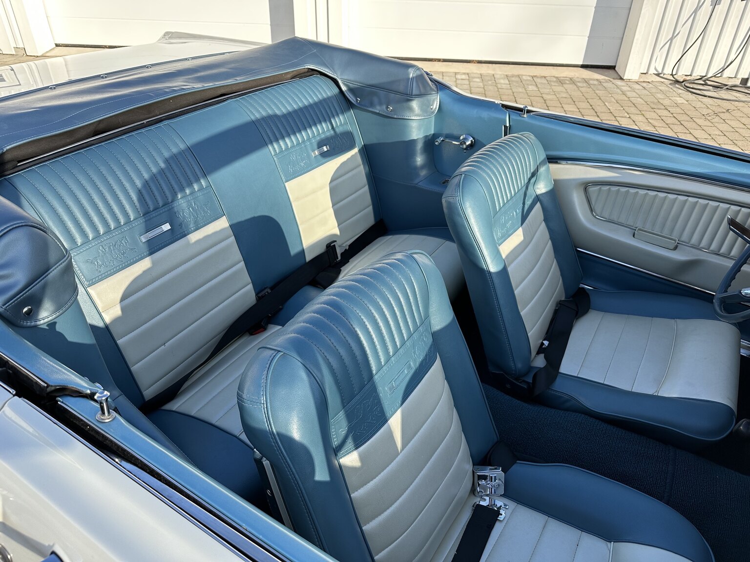 Interiörbild 1966 Ford Mustang Convertible
