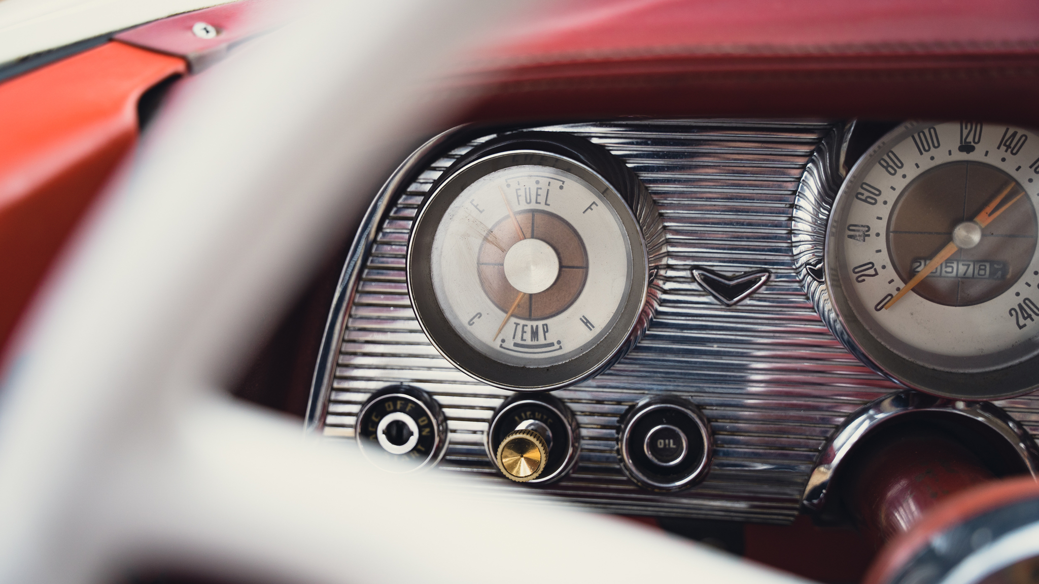 Innenraumfoto von 1959 Ford Thunderbird hardtop