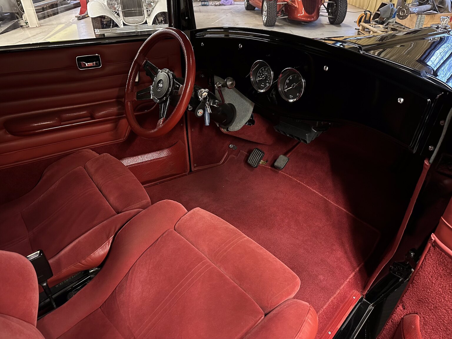 Interiörbild 1927 Pontiac Custom Rod