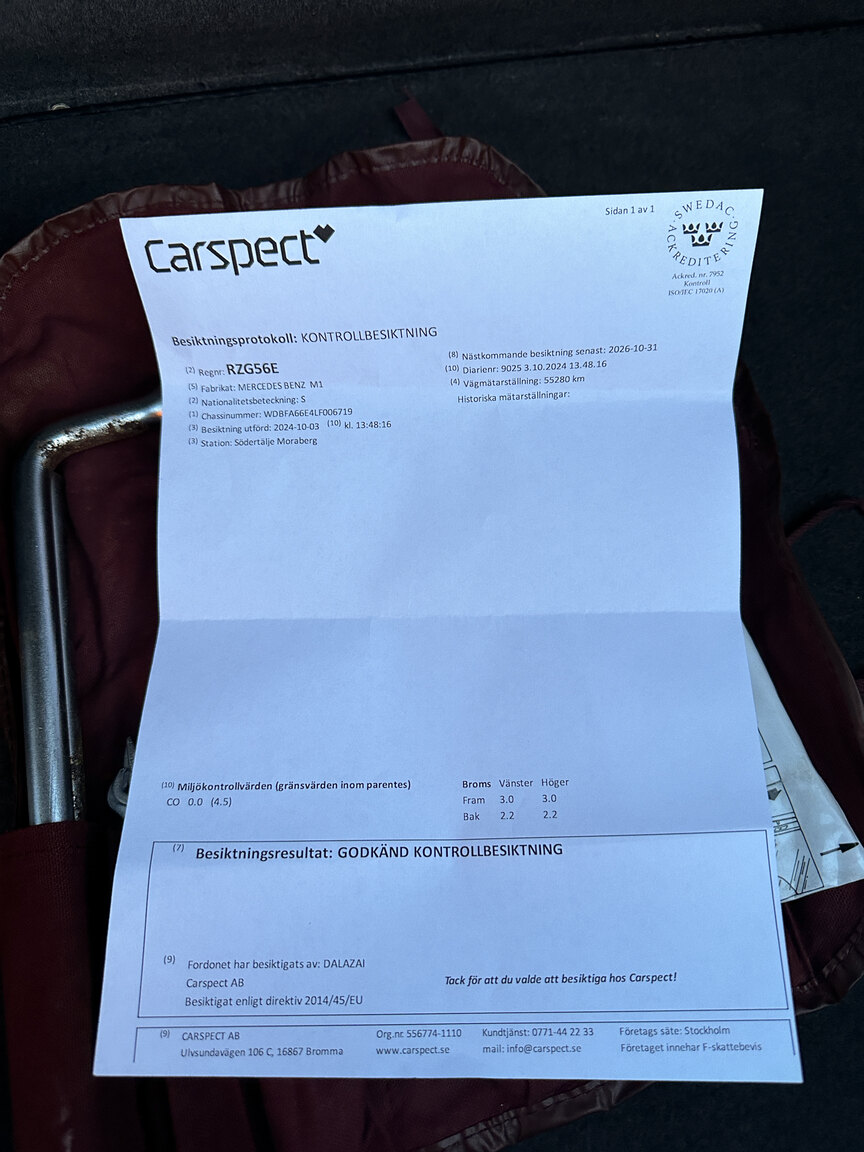 Dokumentation, 1990 Mercedes-Benz SL 500