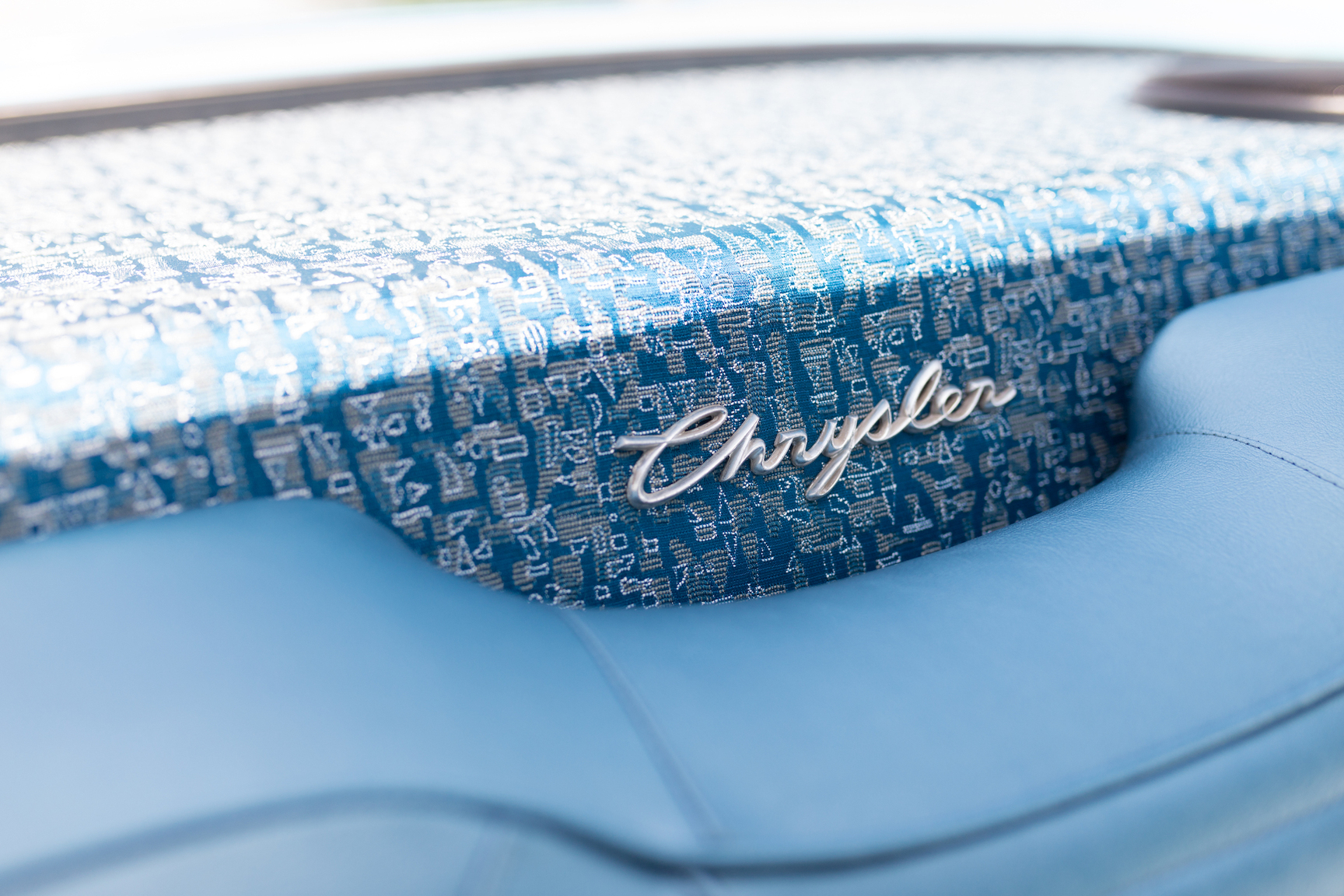 Interior image of 1957 Chrysler New Yorker