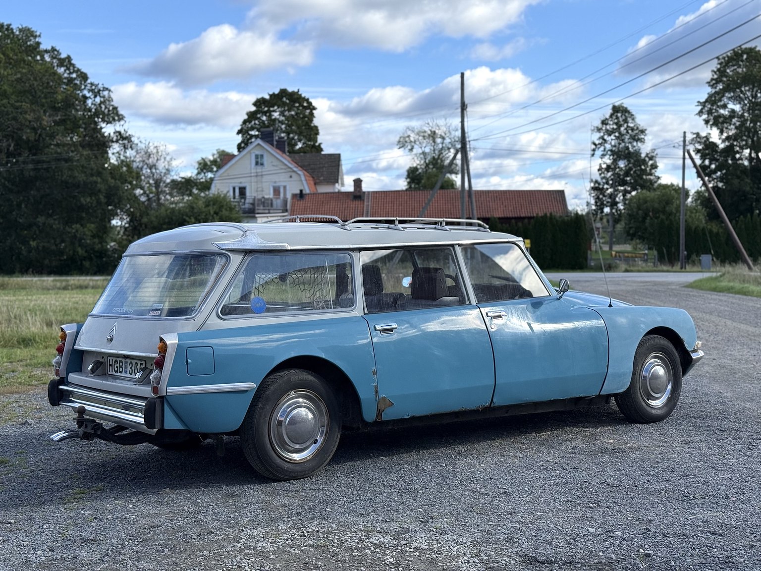 Exteriörbild på 1974 Citroën ID 20 Break 2.0