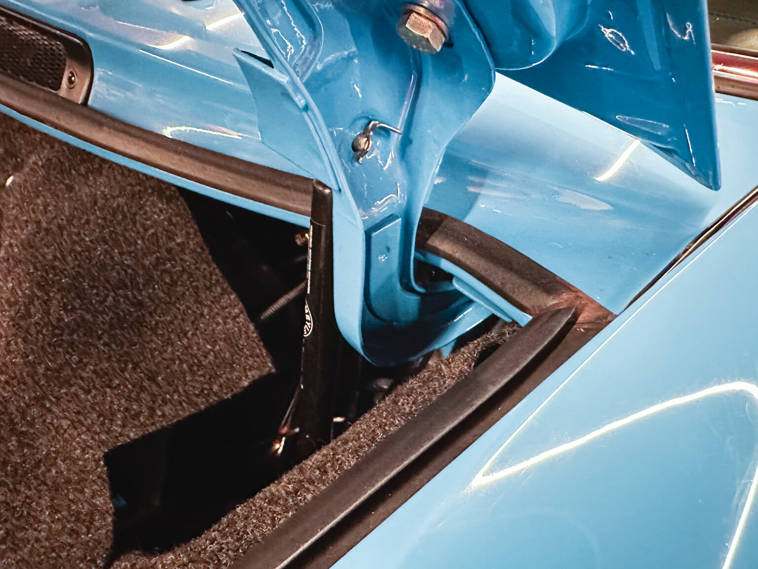 Interiörbild 1970 Porsche 911 E Targa