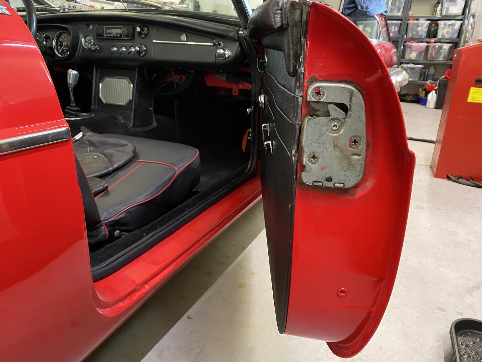 Interior image of 1967 MG MGB 1800