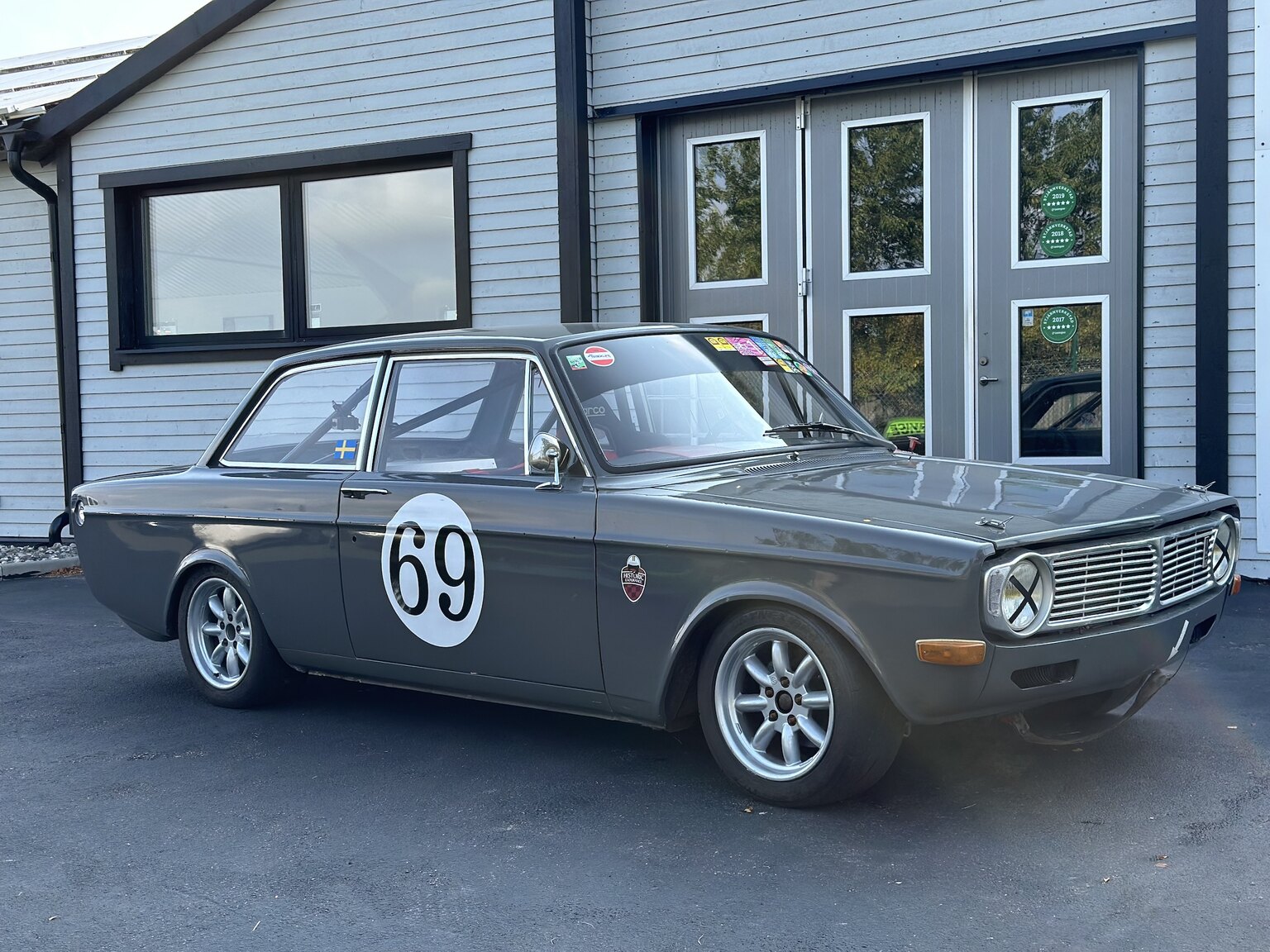 Aussenfoto 1969 Volvo 142 race car
