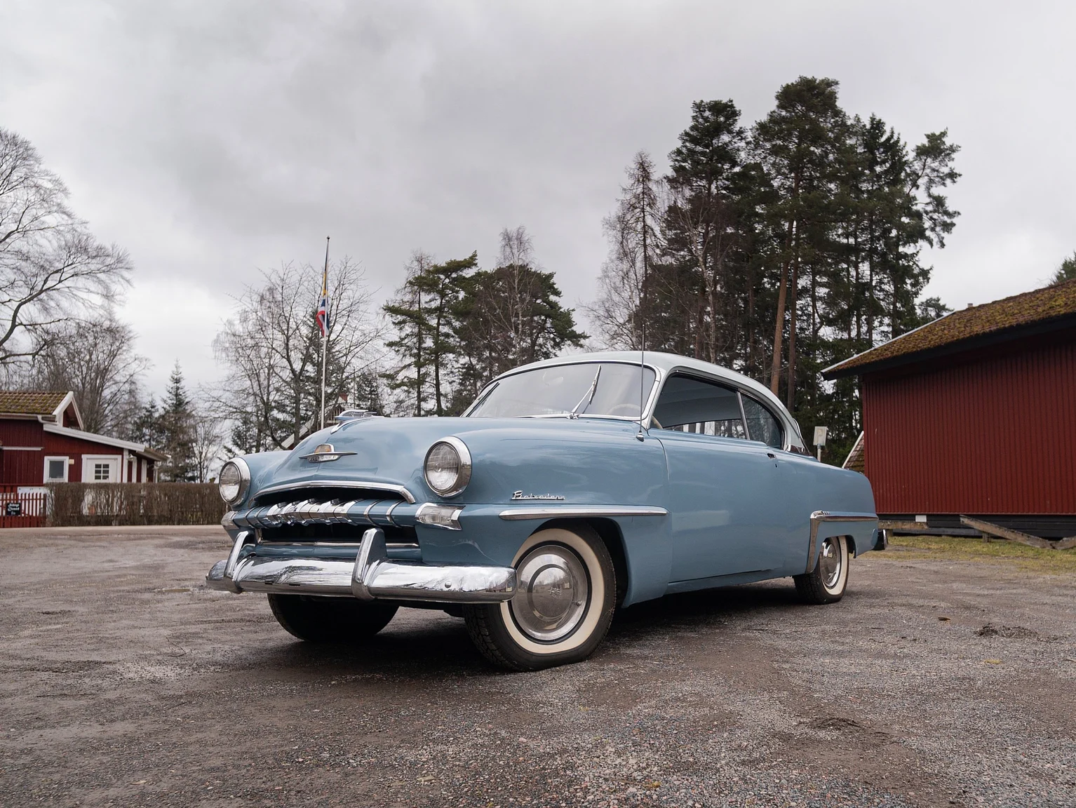 Exterior image of 1953 Plymouth Belvedere 2 door HT Coupe (1)