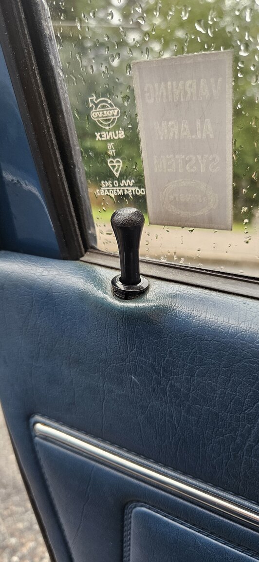 Interiörbild 1977 Volvo 242
