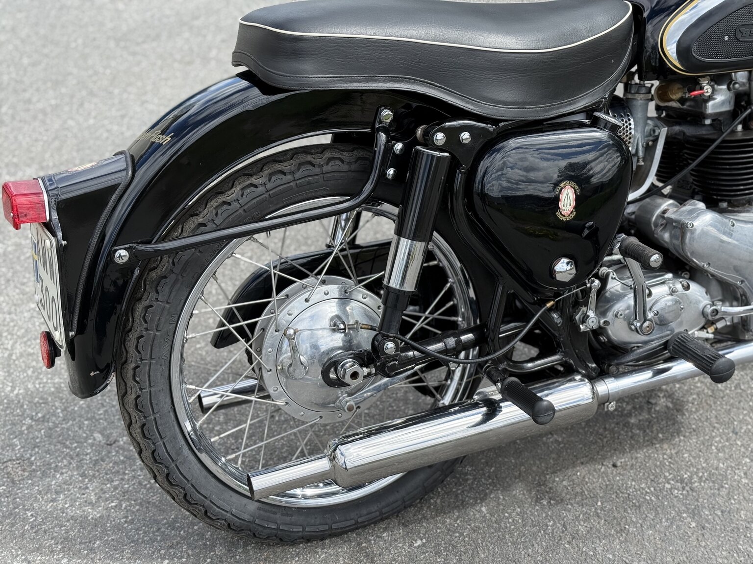 Exterior image of 1956 BSA 650 Golden Flash
