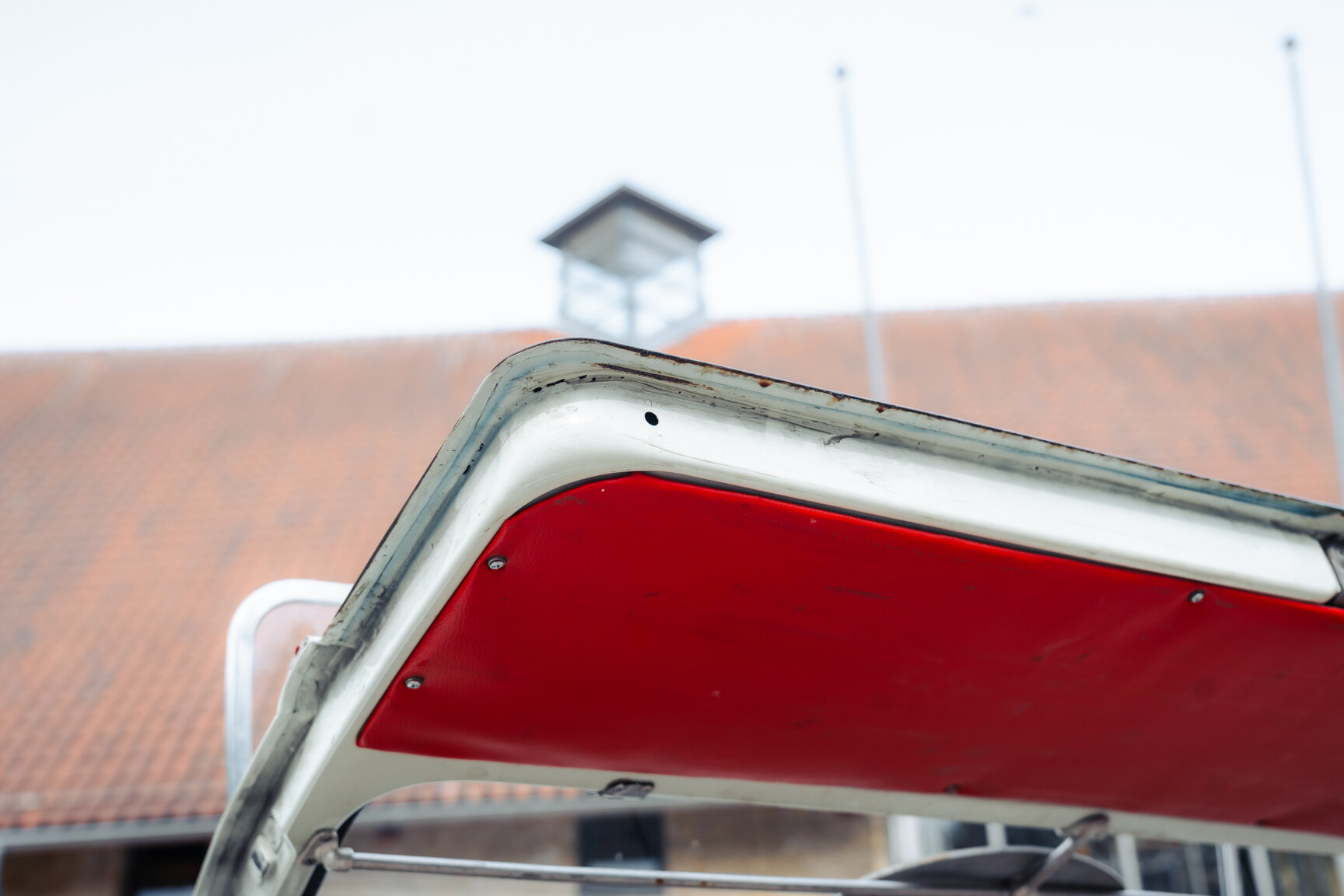 Interiörbild 1964 Volkswagen Kleinbus Transporter 1500 Deluxe “21-fönsters Samba”