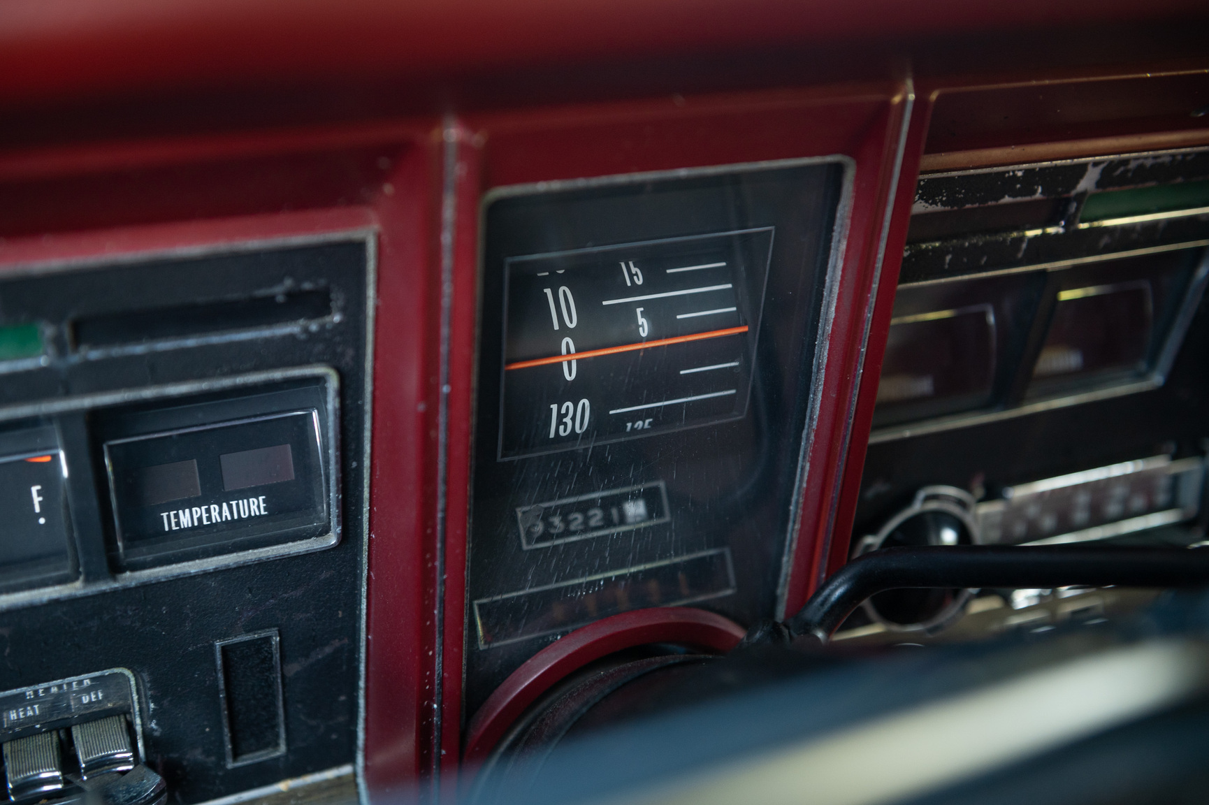 Interiörbild 1968 Oldsmobile Toronado (6)