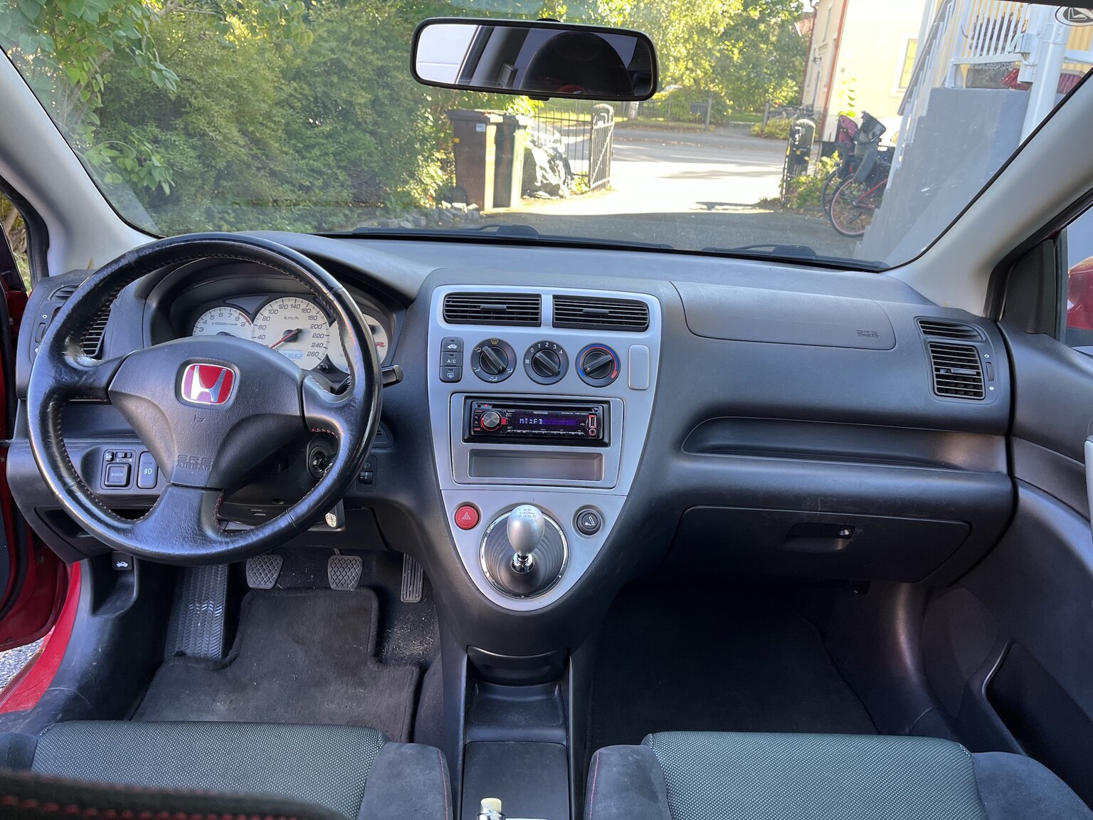 Interiörbild 2002 Honda Civic EP3 Type-R