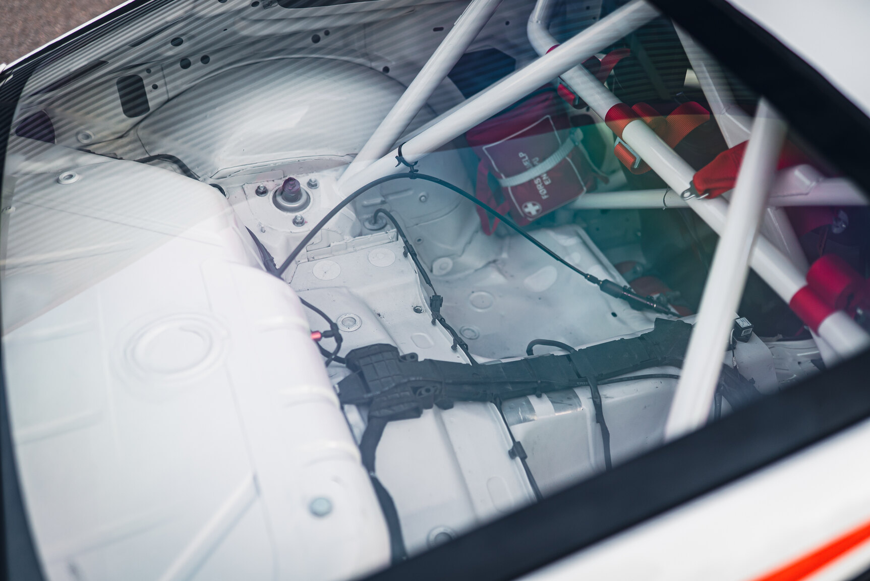 Interior image of 2011 Porsche 911 GT3 Rally Car