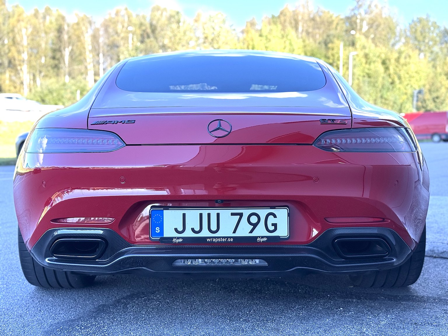 Exterior image of 2015 Mercedes-AMG GT S
