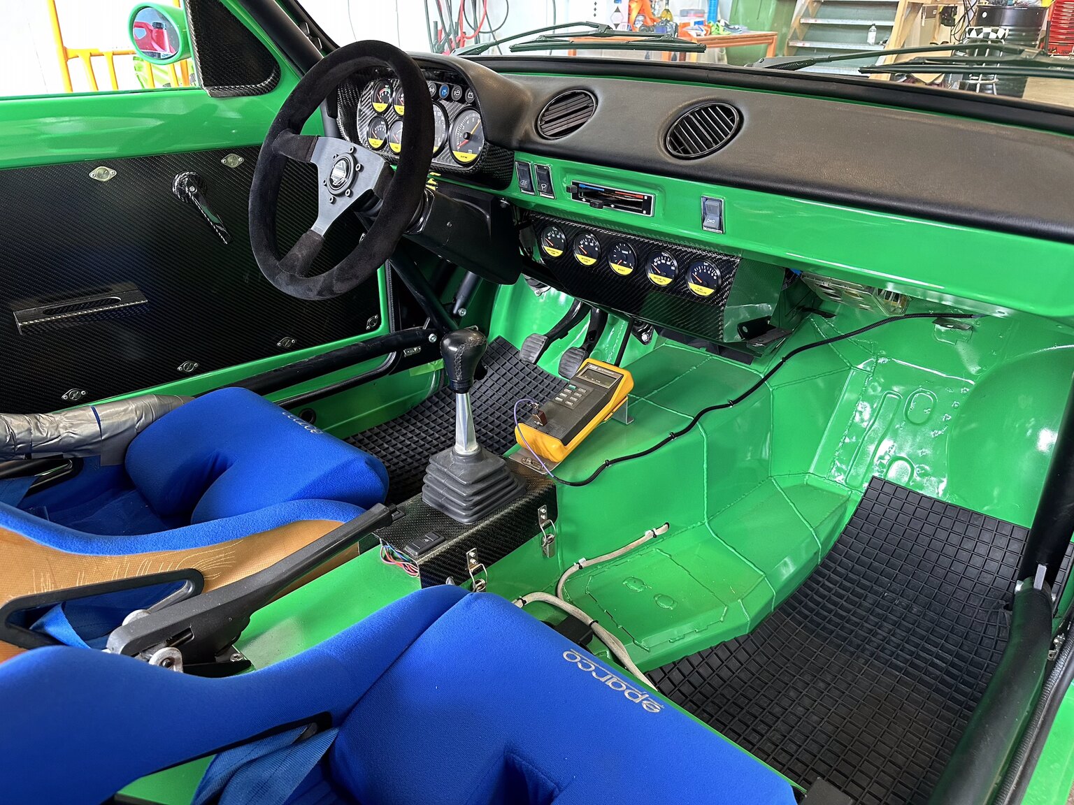 Interiörbild 1970 Ford Escort MK1 Cosworth