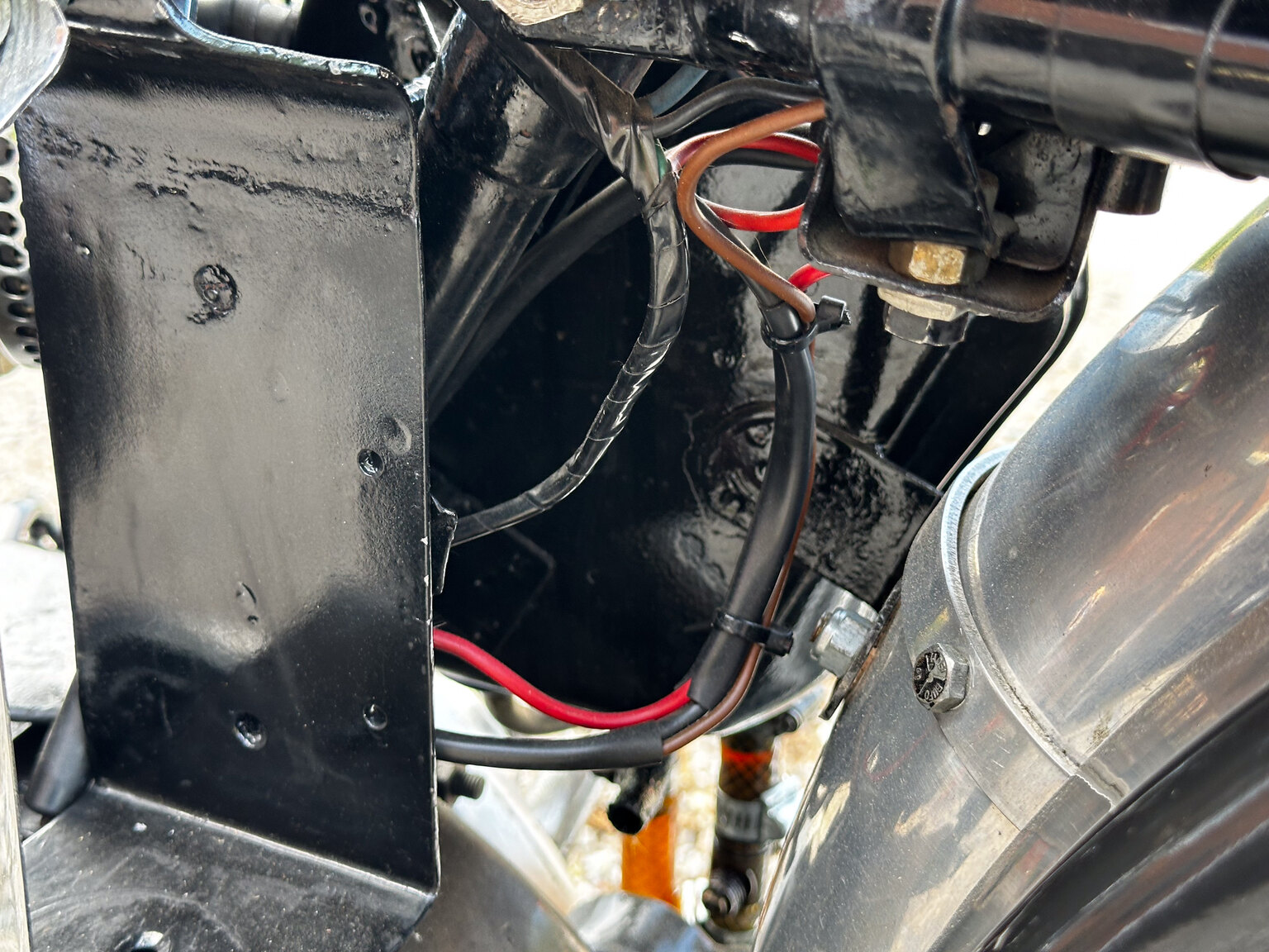 Image of 1952 AJS 16MS 350cc Matchless-replica mechanics