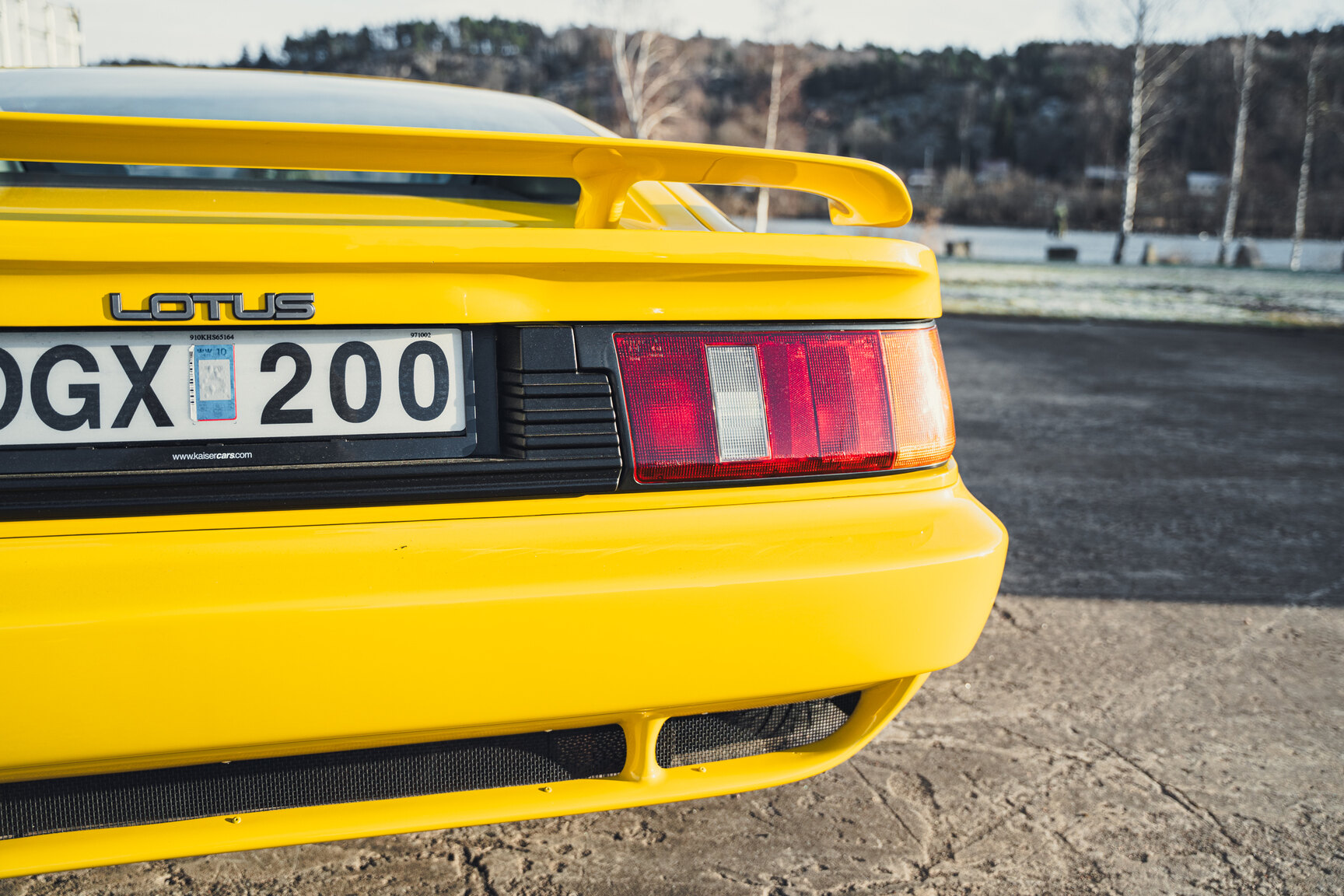 Exterior image of 1989 Lotus Esprit Turbo SE