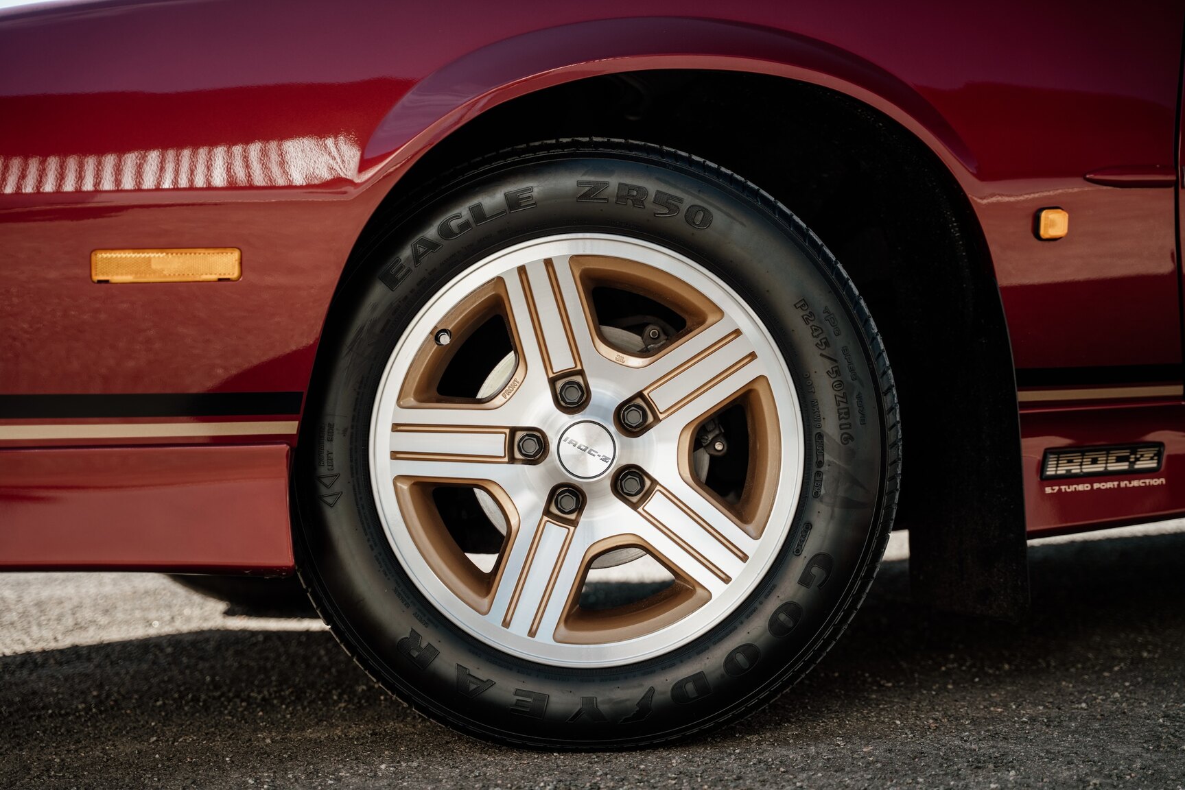 Exterior image of 1989 Chevrolet Camaro IROC-Z
