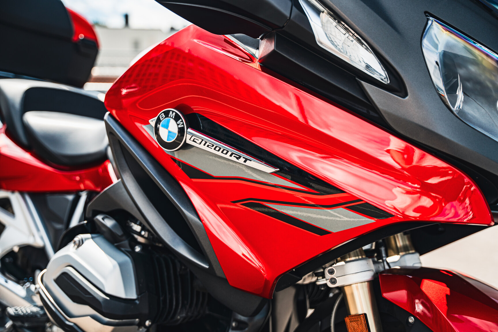 Exterior image of 2018 BMW R 1200 RT