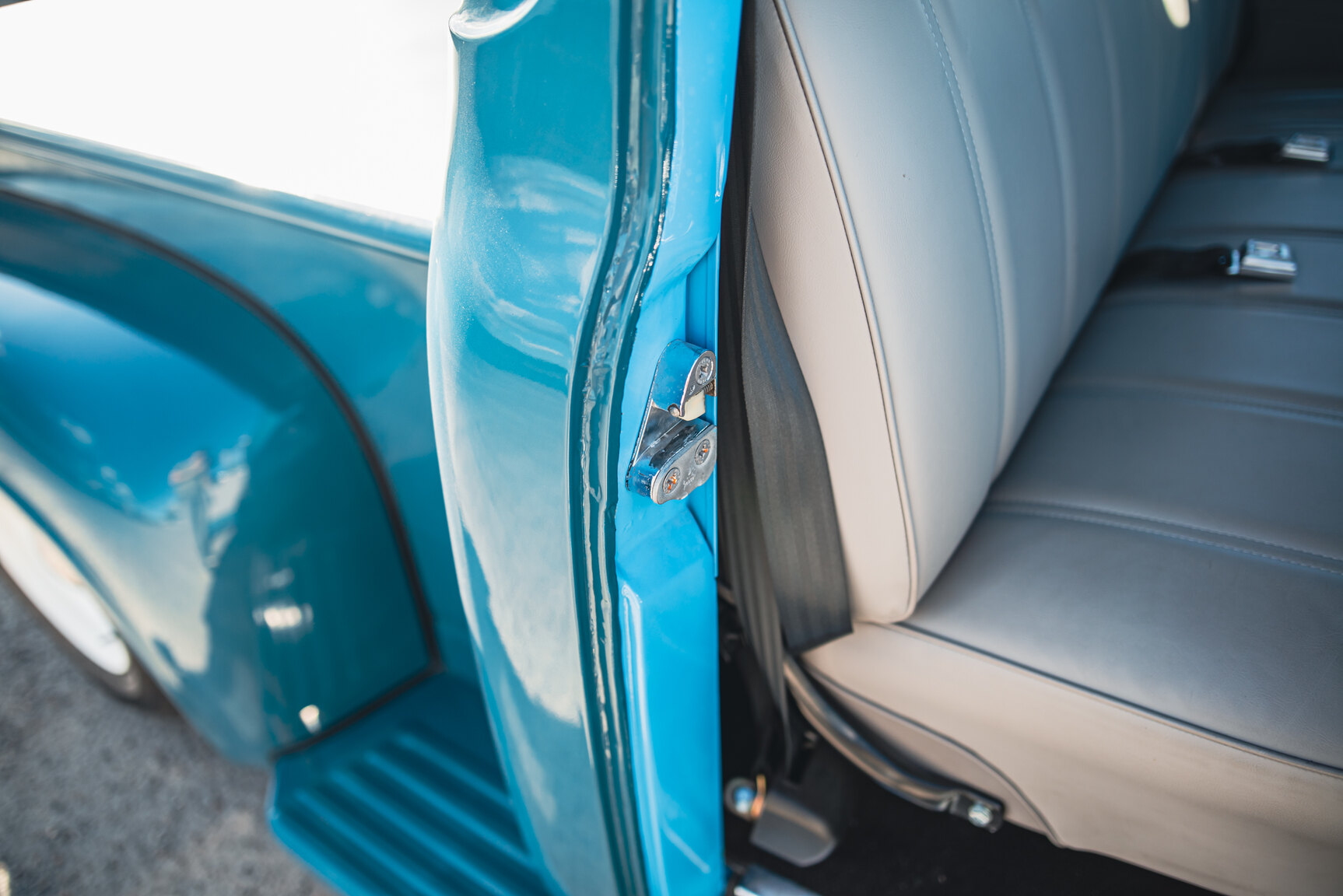 Interiörbild 1956 FORD F100 Electric