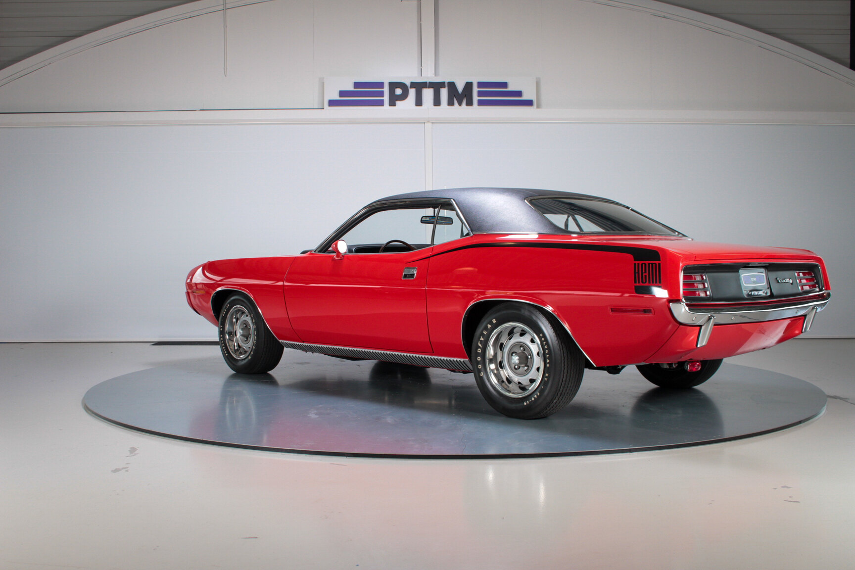 Exteriörbild på 1970 Plymouth Hemi Cuda