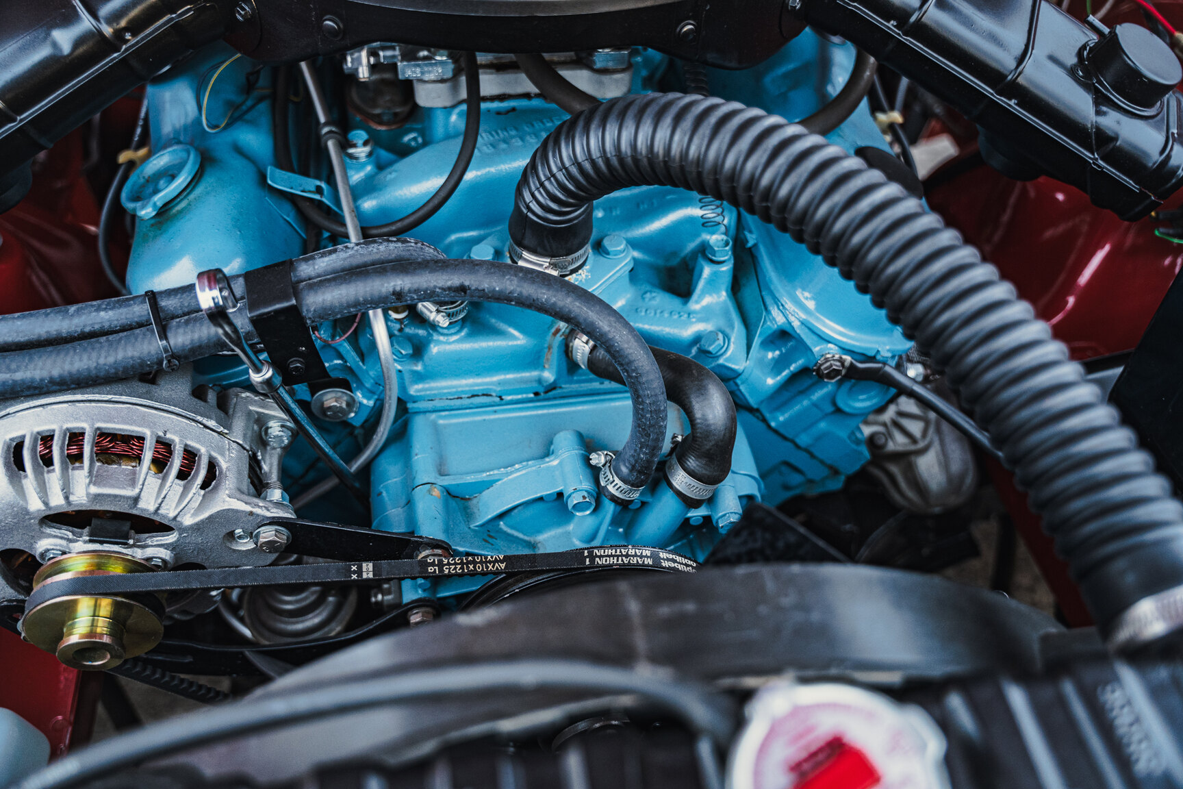 Image of 1972 Plymouth Cuda 340 mechanics