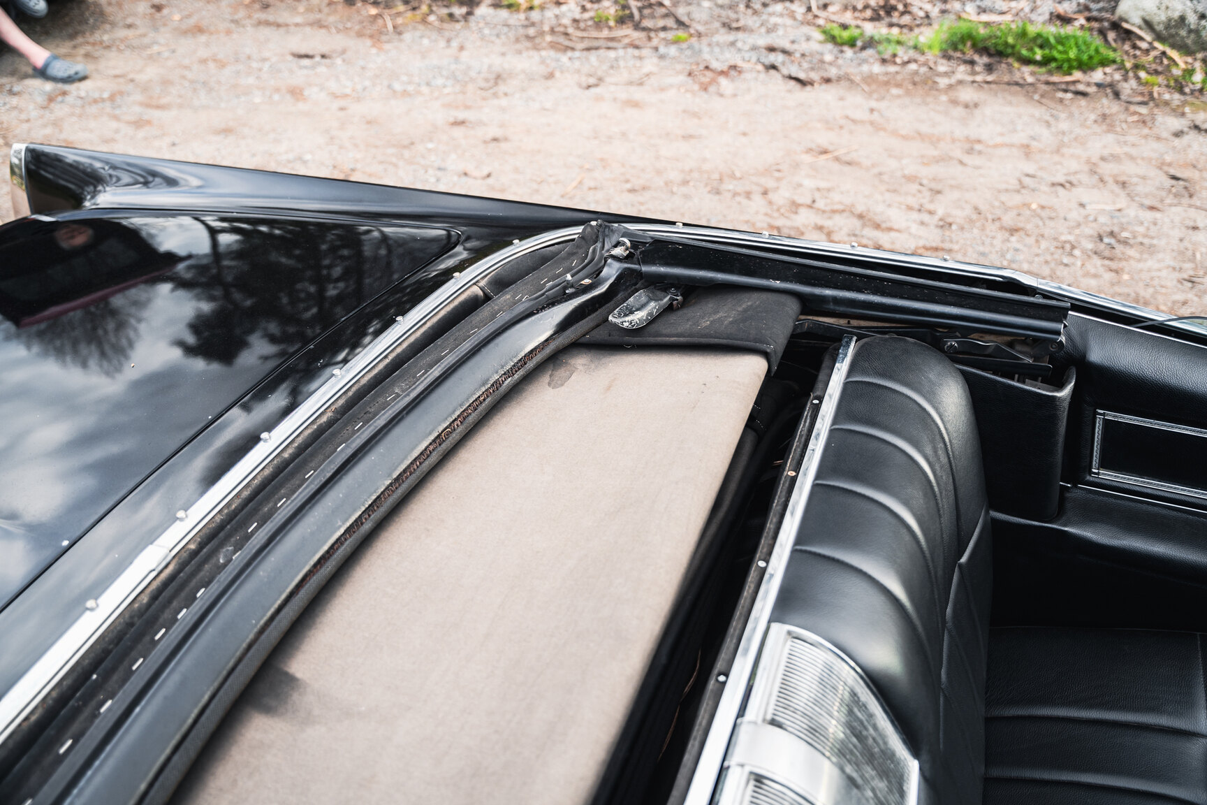 Interior image of 1968 Cadillac De Ville Convertible