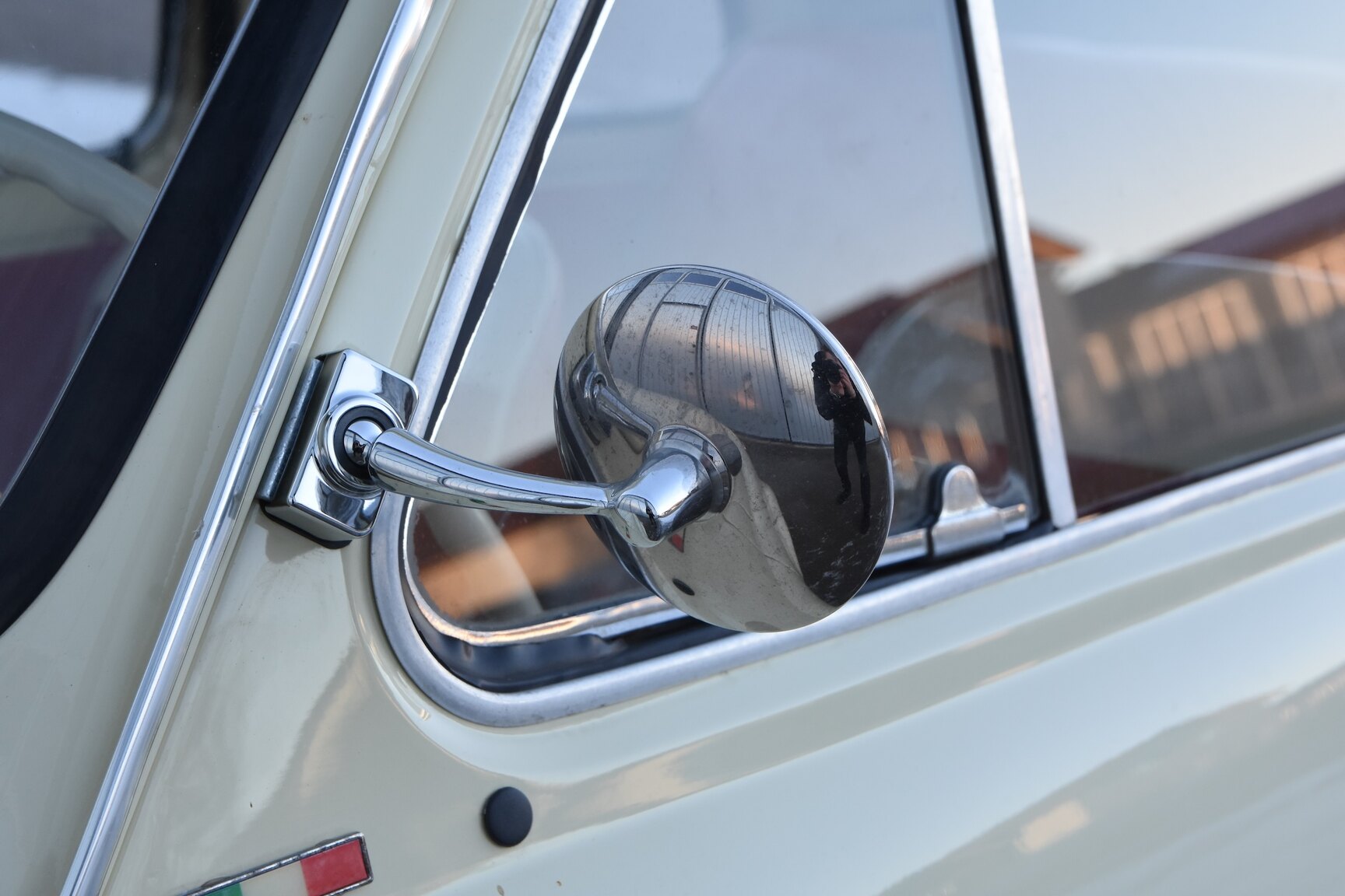 Exteriörbild på 1968 Fiat 500